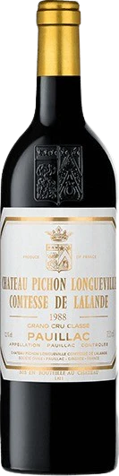 1988 Château Pichon Longueville Comtesse de Lalande Pauillac, Bordeaux, France