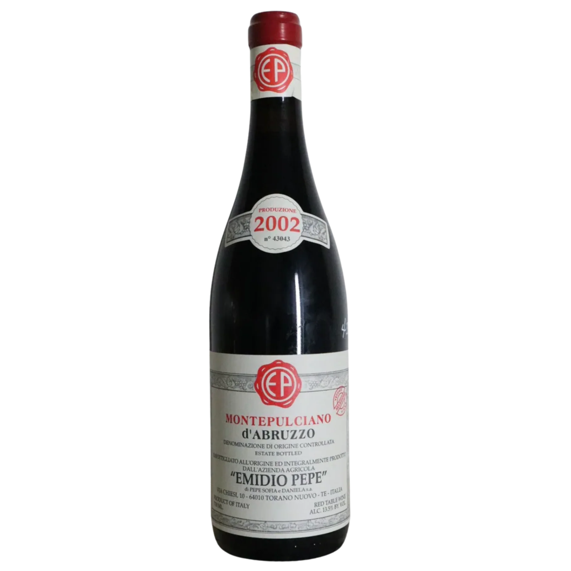 2002 Emidio Pepe Montepulciano d'Abruzzo, Abruzzo, Italy
