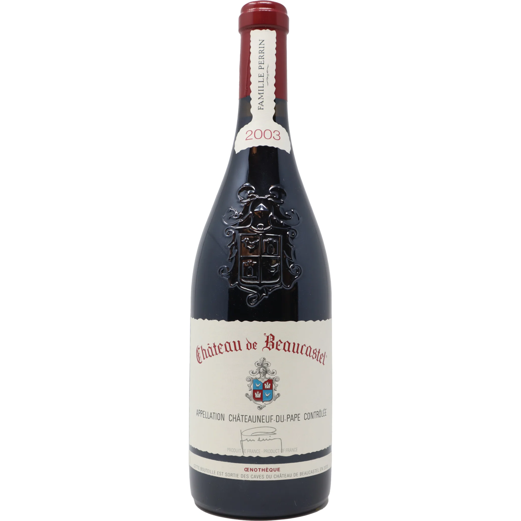 2003 Chateau de Beaucastel Chateauneuf-du-Pape, Rhone Valley, France