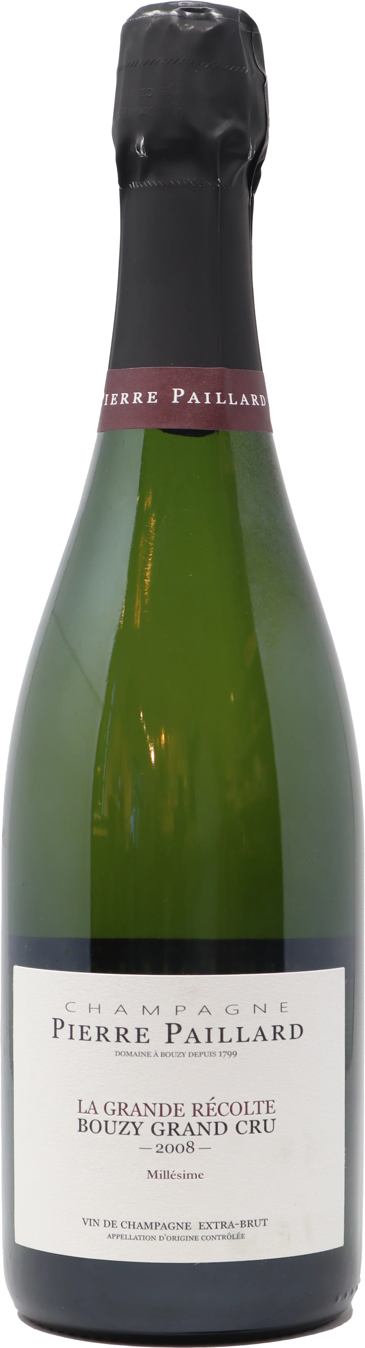 2008 Pierre Paillard "La Grande Récolte" Bouzy Grand Cru, Extra Brut, Champagne, France