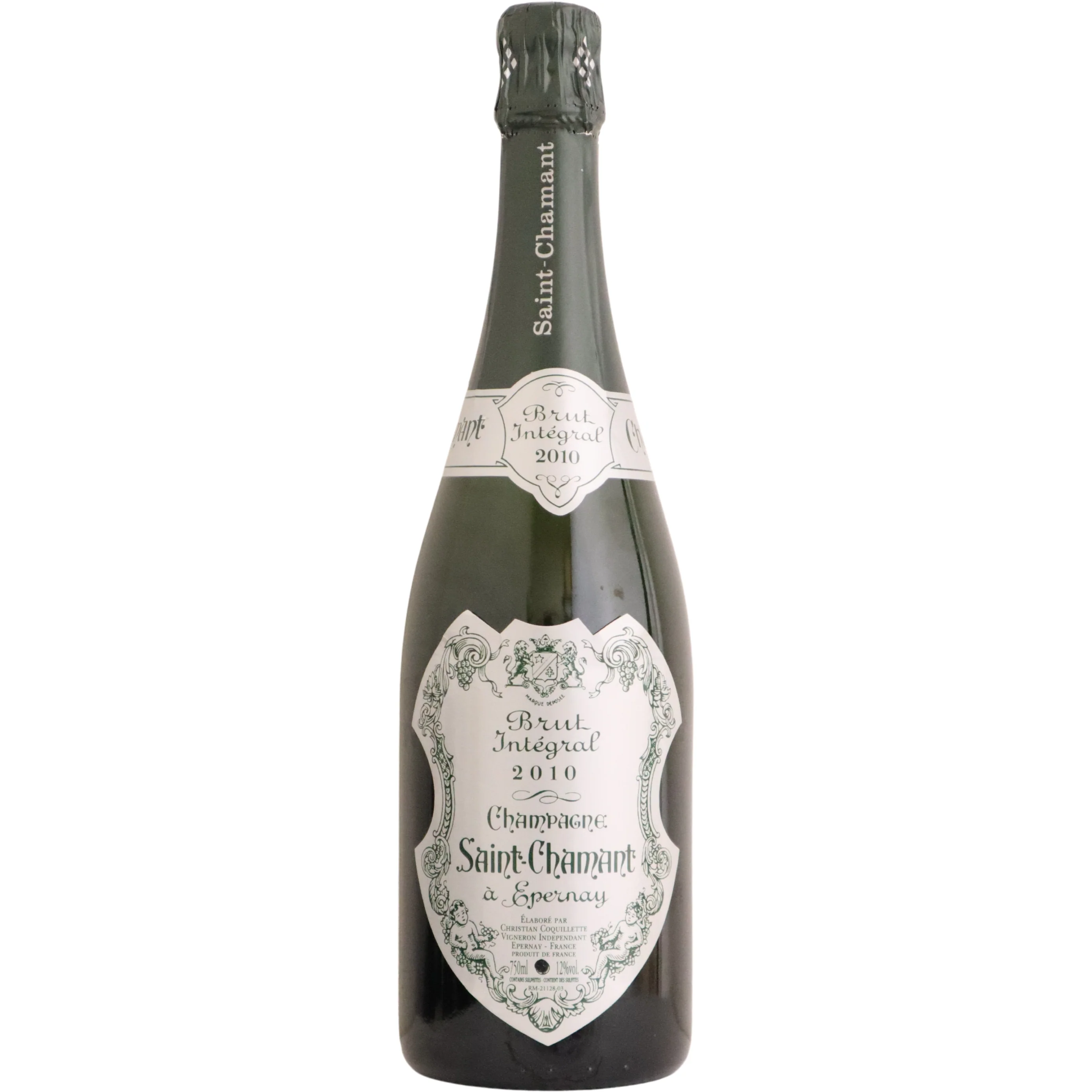 2010 Saint-Chamant "Integral" Blanc de Blancs, Champagne, France