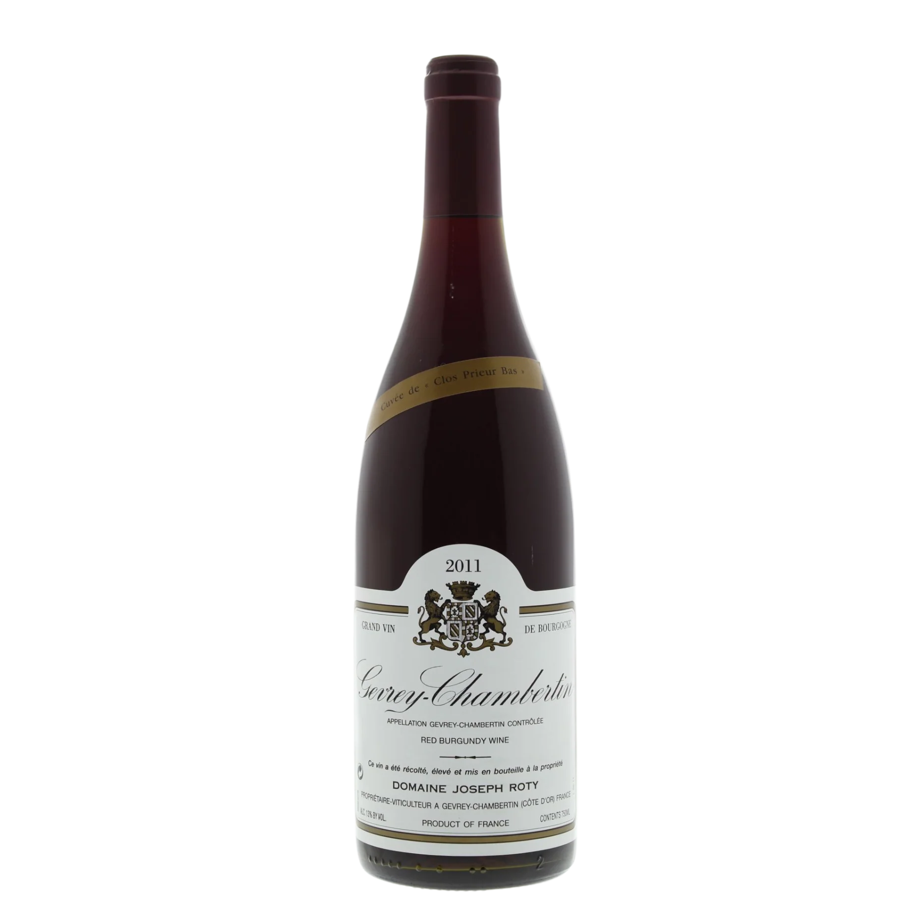 2011 Domaine Joseph Roty Gevrey-Chambertin "Clos Prieur Bas", Burgundy, France