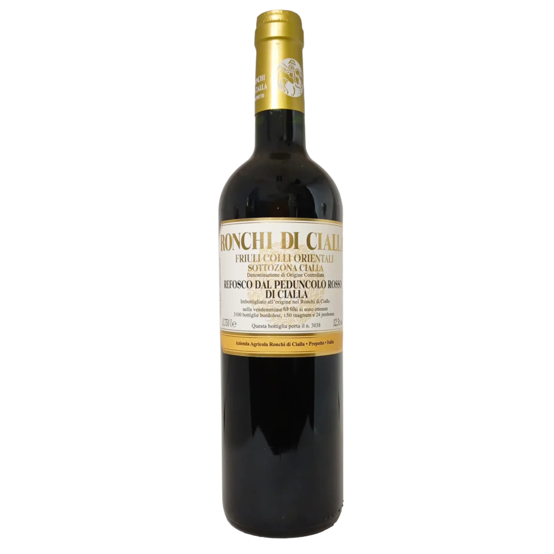 2015 Ronchi di Cialla Refosco dal Peduncolo Rosso, Friuli-Venezia Giulia, Italy