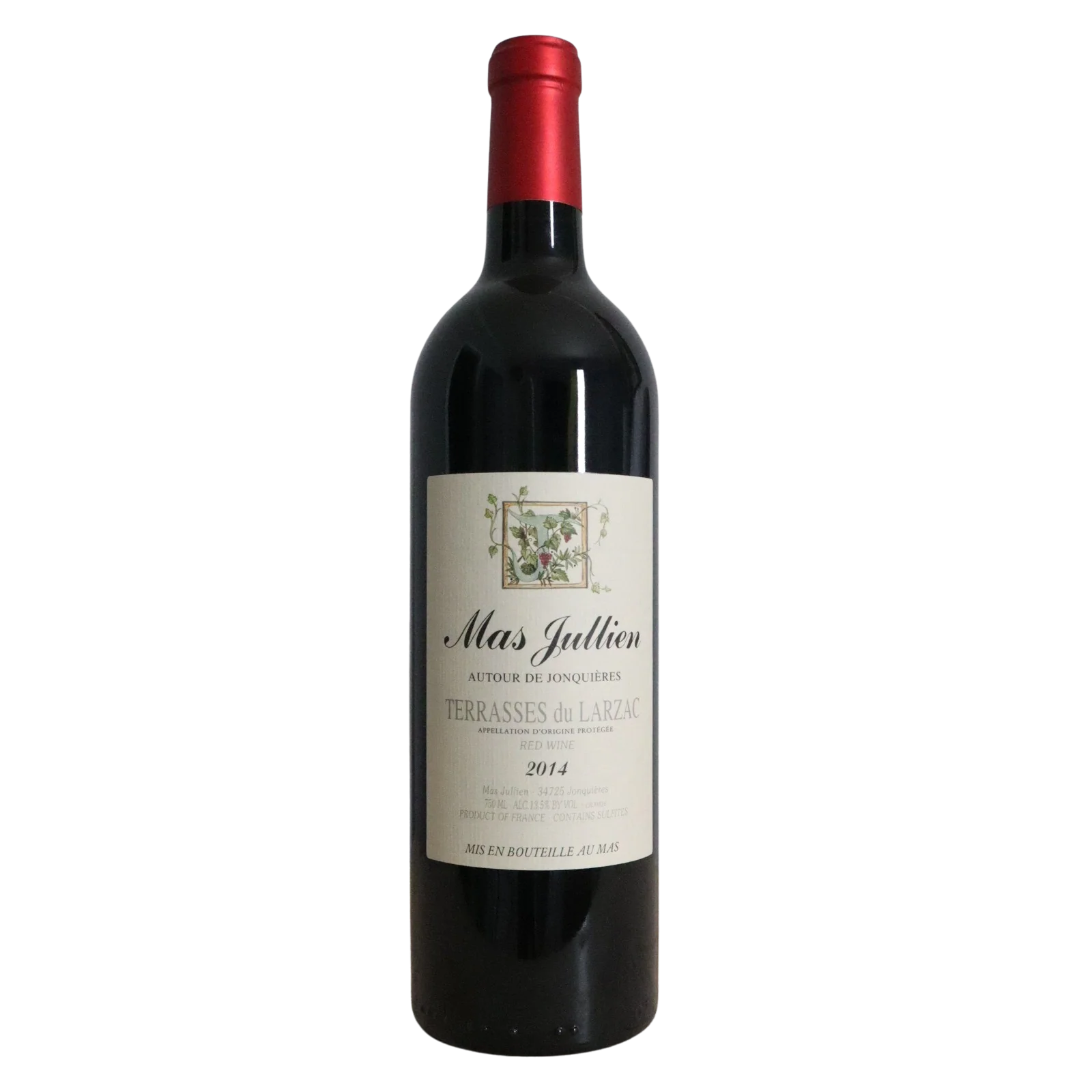 2014 Mas Jullien Terrasses du Larzac "Autour de Jonquières", Languedoc-Roussillon, France