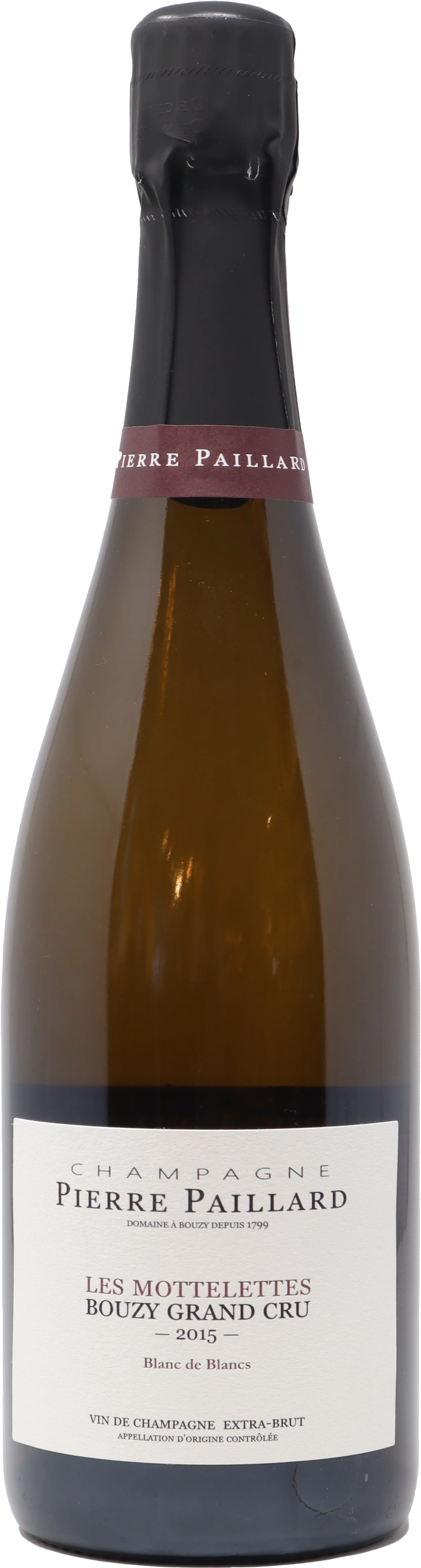 2015 Pierre Paillard "Les Mottelettes" Blanc de Blancs Bouzy Grand Cru, Extra Brut, Champagne, France - Image 2