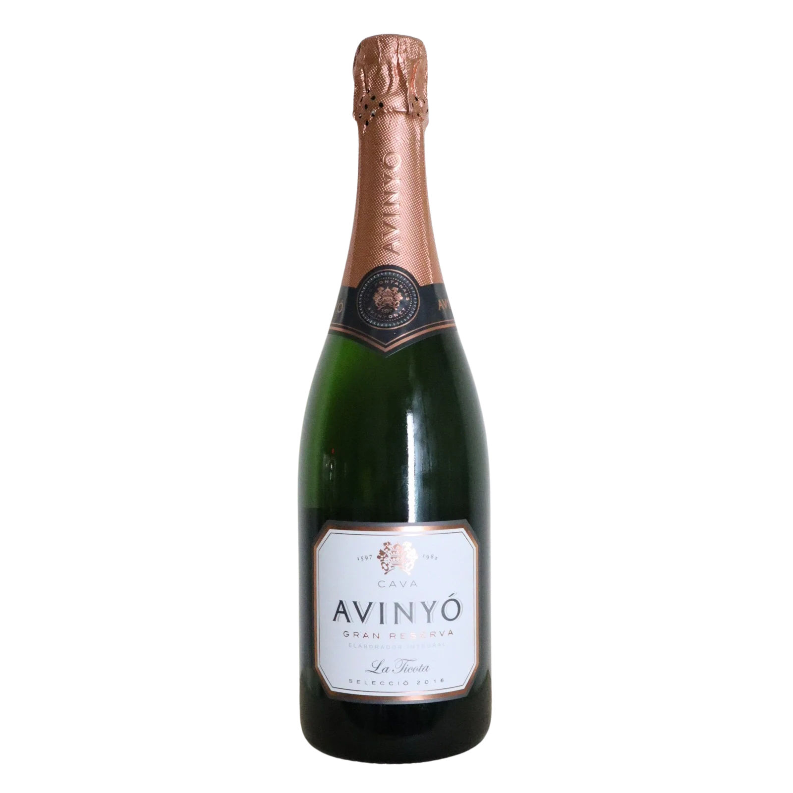 2016 Avinyó Cava Gran Reserva "La Ticota", Brut Nature, Penedès, Catalonia, Spain