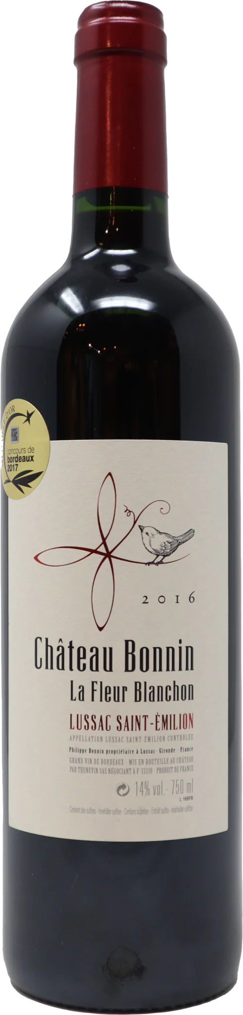2016 Chateau Bonnin "La Fleur Blanchon" Lussac Saint-Emilion, Bordeaux, France