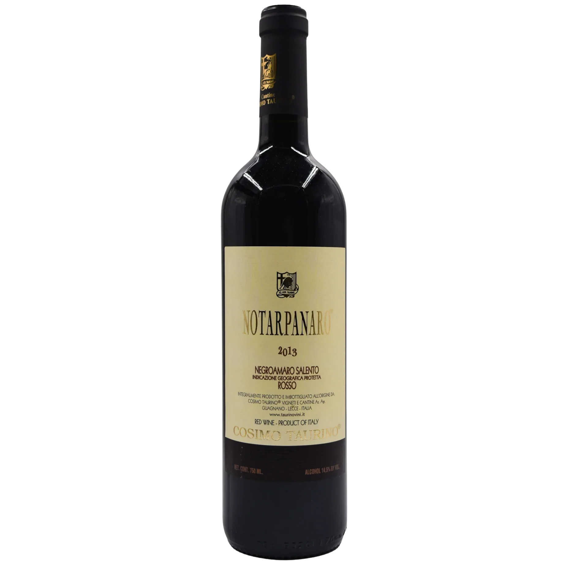2013 Cosimo Taurino "Notarpanaro", Puglia, Italy