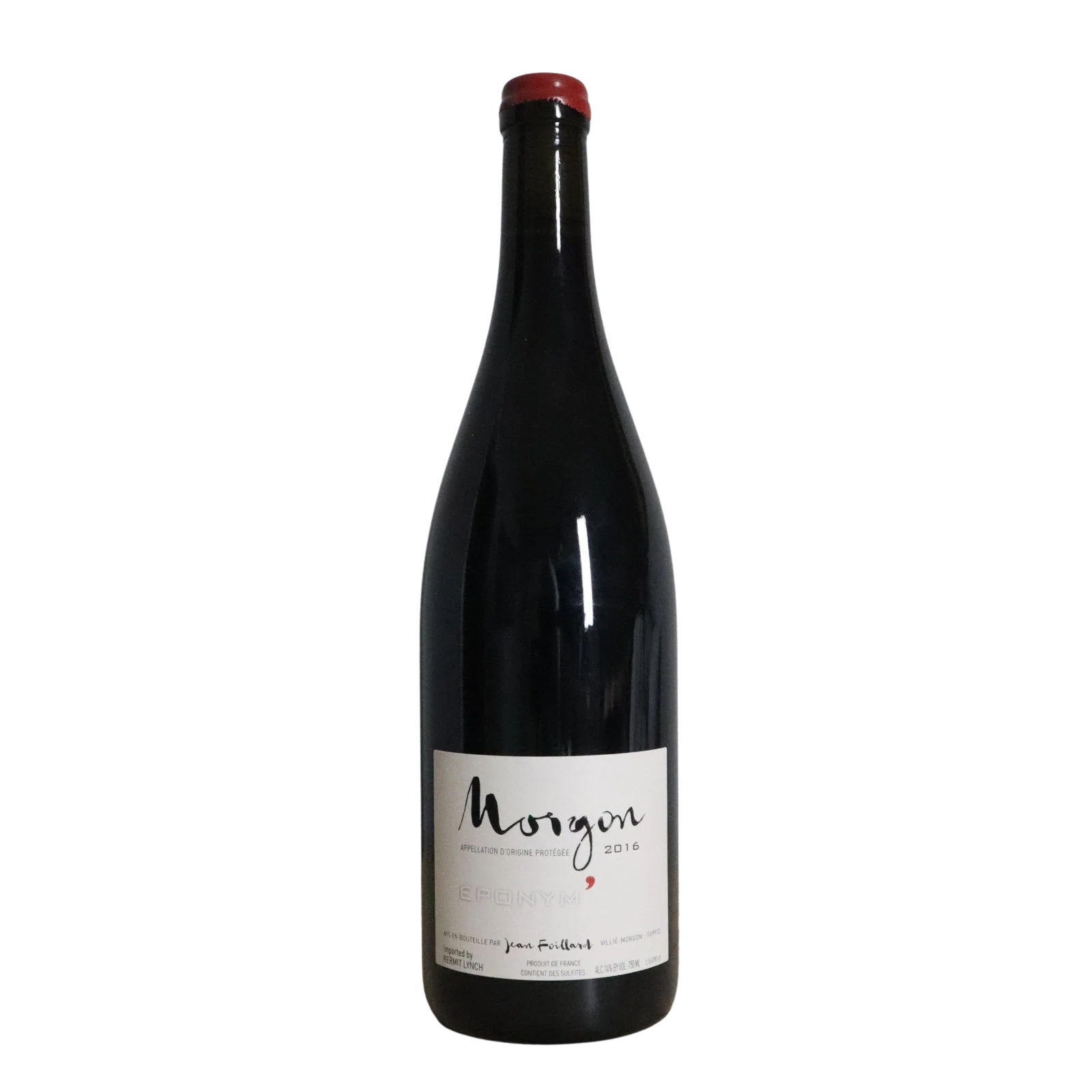 2016 Domaine Jean Foillard Morgon "Eponym”, Beaujolais, France