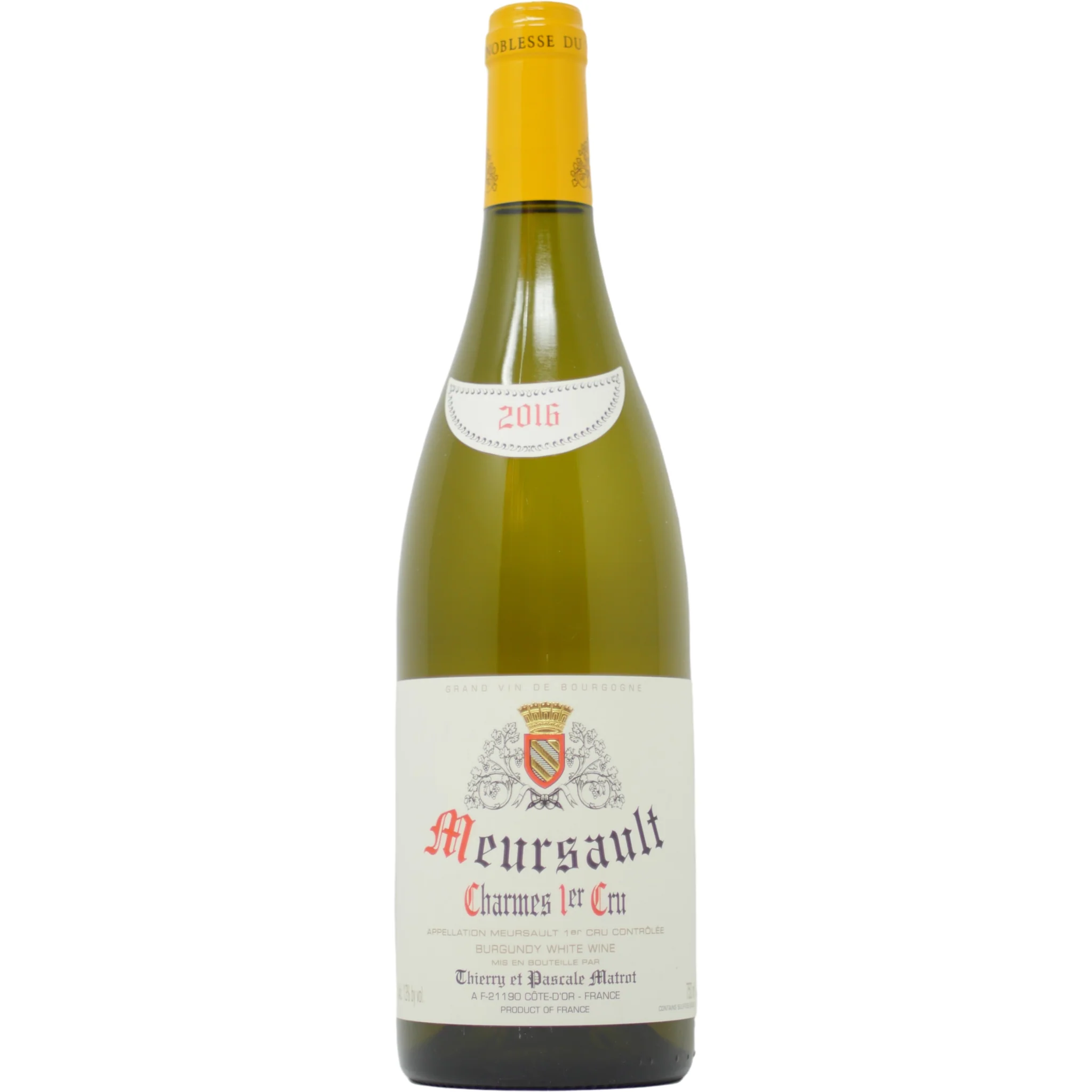 2016 Domaine Matrot Thierry & Pascale Meursault-Charmes 1er Cru