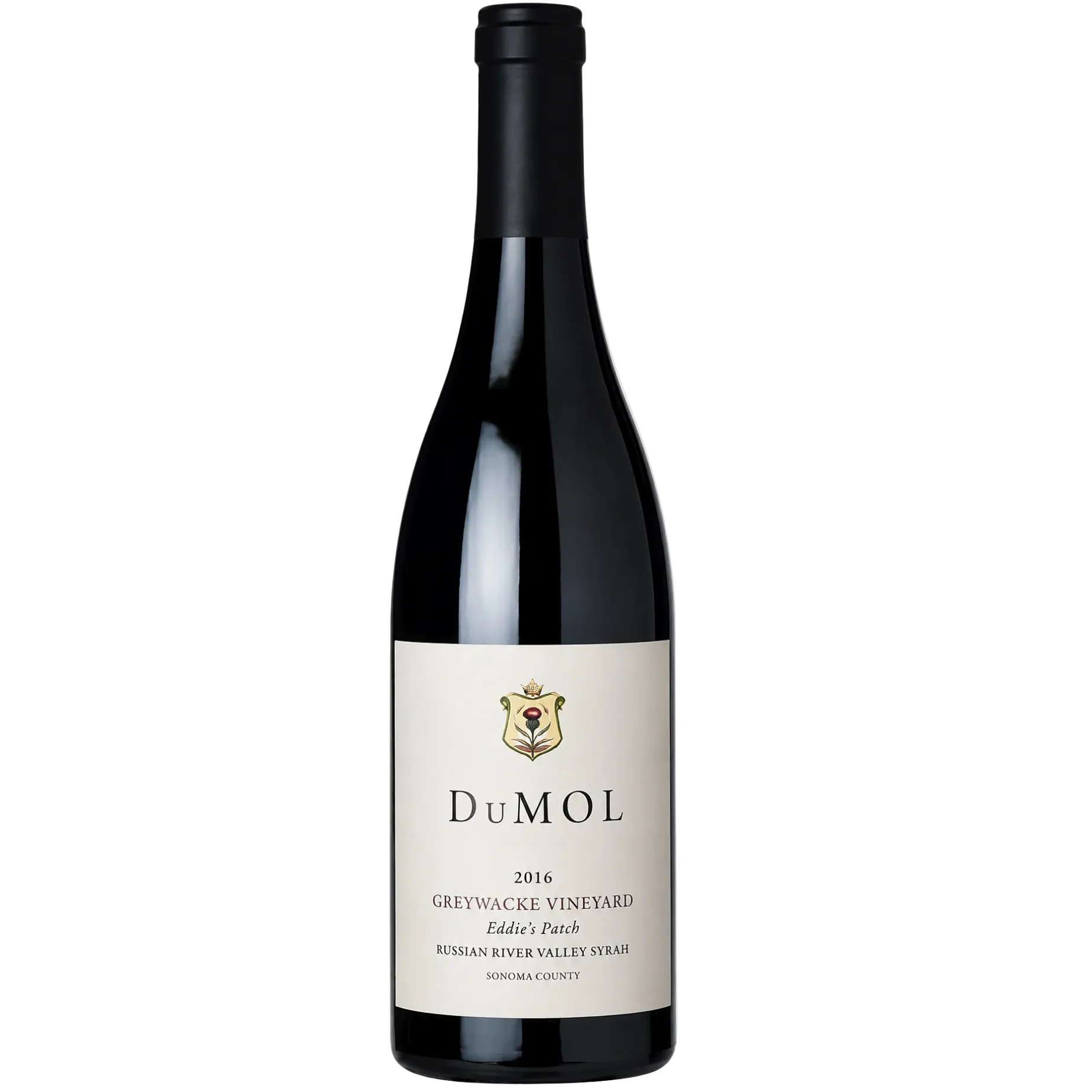 2016 DuMol "Eddie's Patch" Syrah, Russian River Valley, Sonoma County, california, USA
