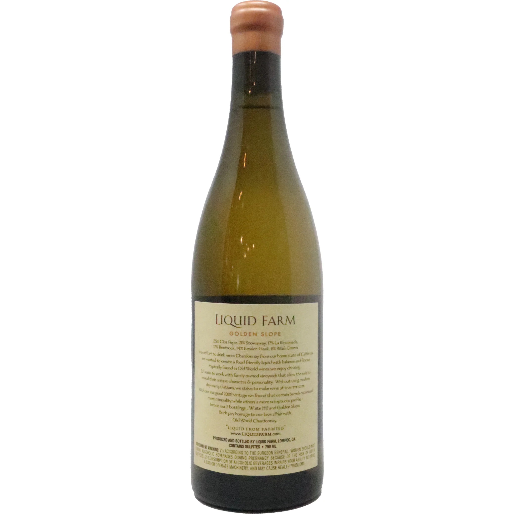 2016 Liquid Farm Chardonnay "Golden Slope", Santa Rita Hills, California, USA - Image 2