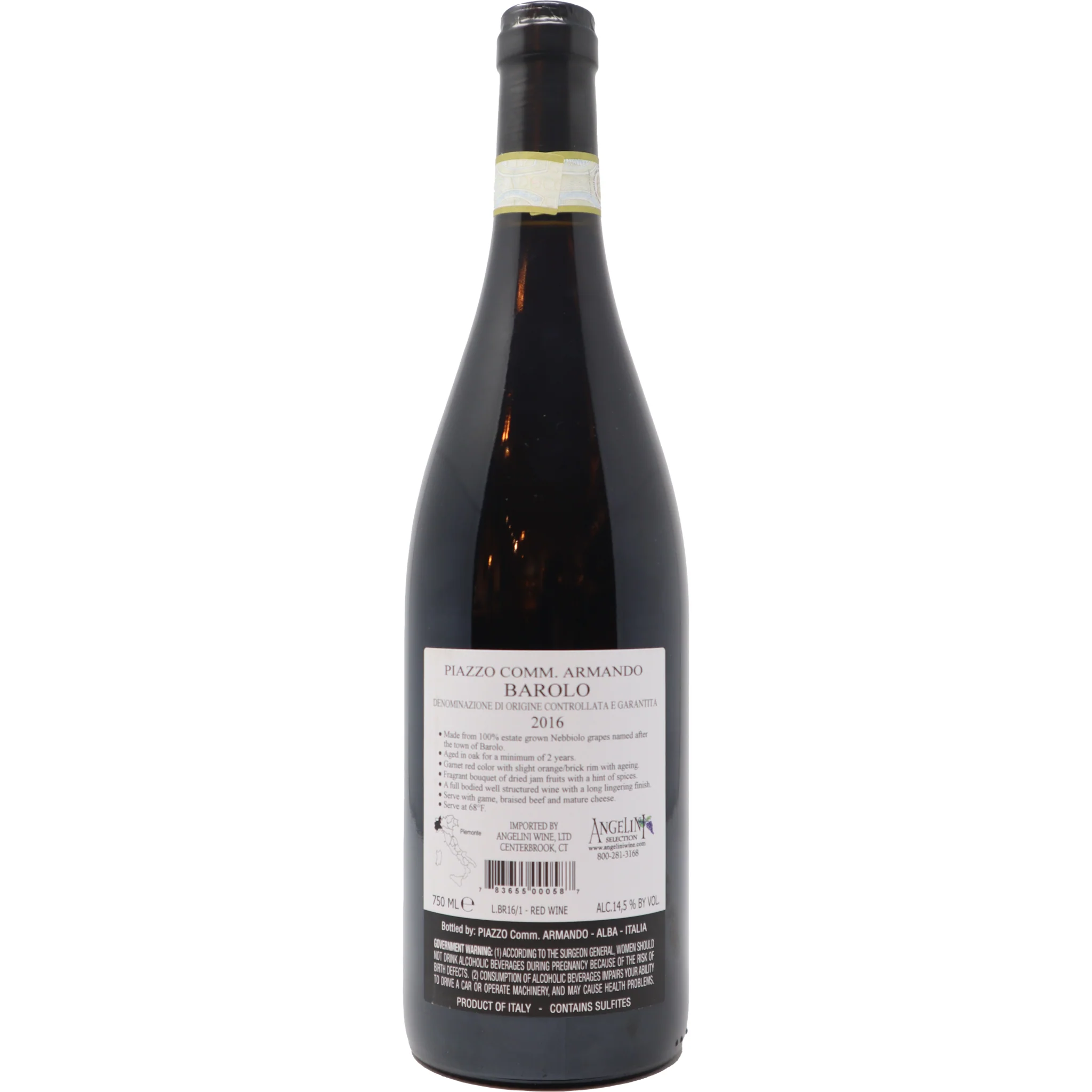2016 Piazzo Barolo, Piedmont, Italy - Image 2