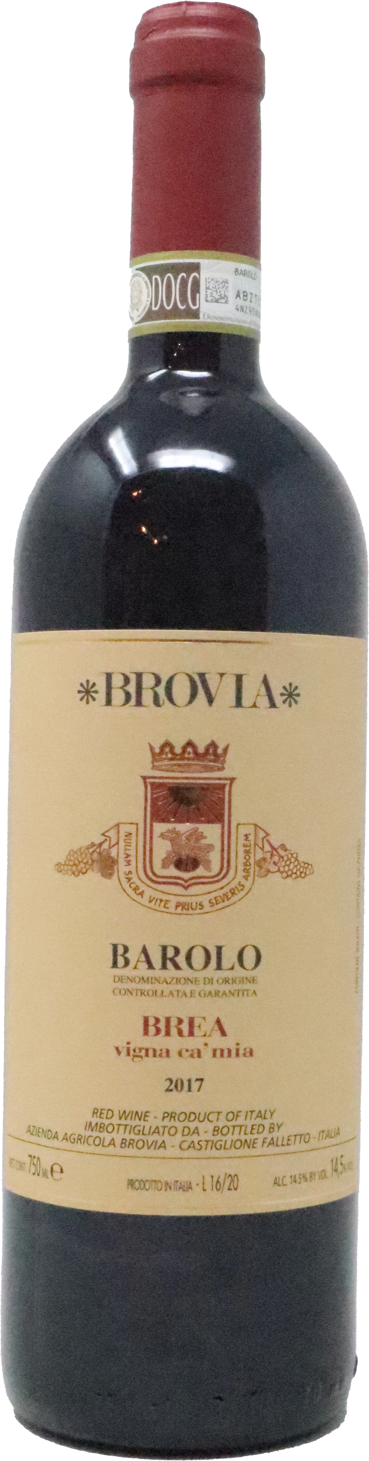 2017 Brovia Barolo Brea Vigna Ca'Mia', Piedmont, Italy