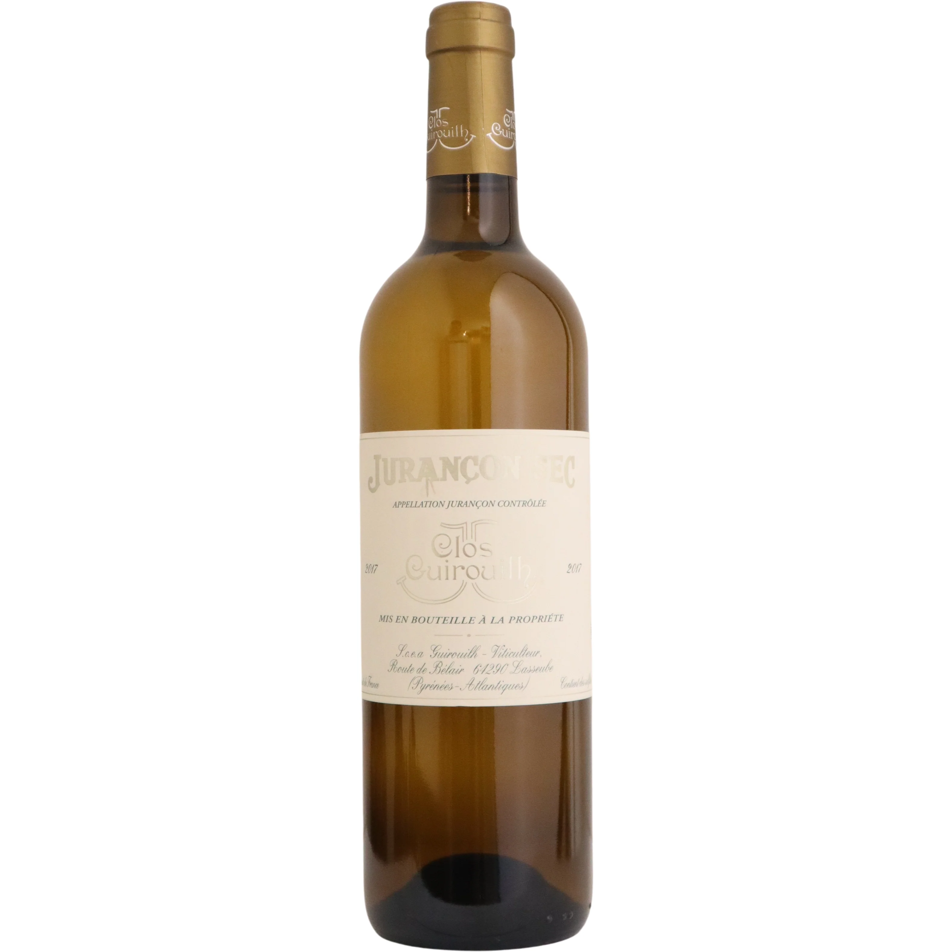 2017 Clos Guirouilh Jurançon Sec, Jurançon, France