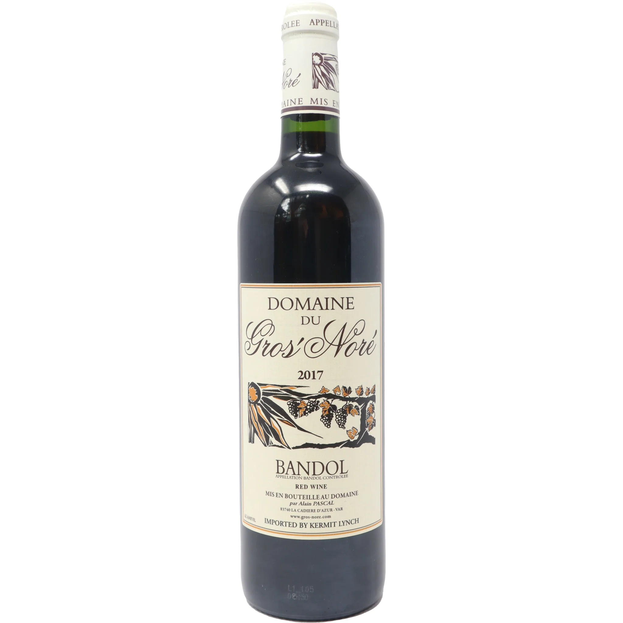 2017 Domaine du Gros Noré Bandol Rouge, Provence, France