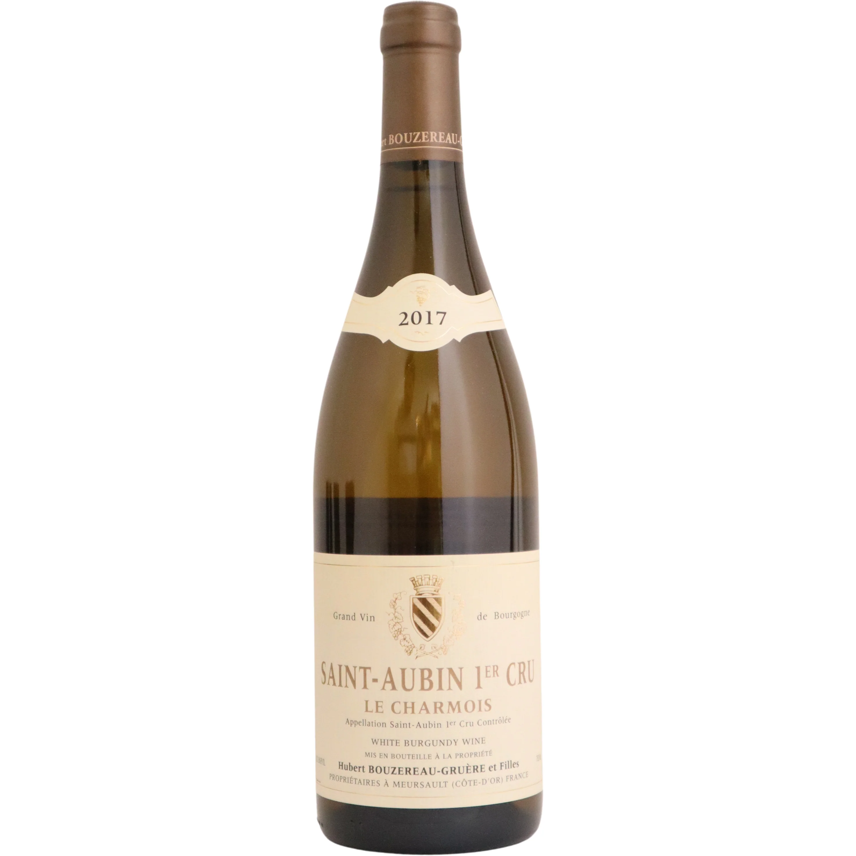 2017 Domaine Hubert Bouzereau-Gruere Saint Aubin 1er Cru "Les Charmois", Burgundy, France
