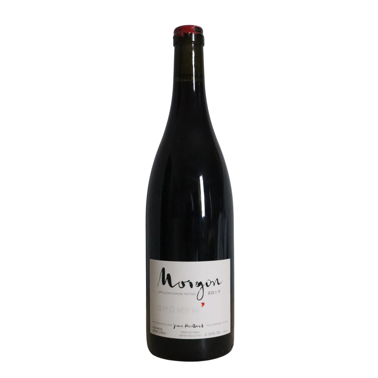 2017 Domaine Jean Foillard Morgon "Eponym”, Beaujolais, France