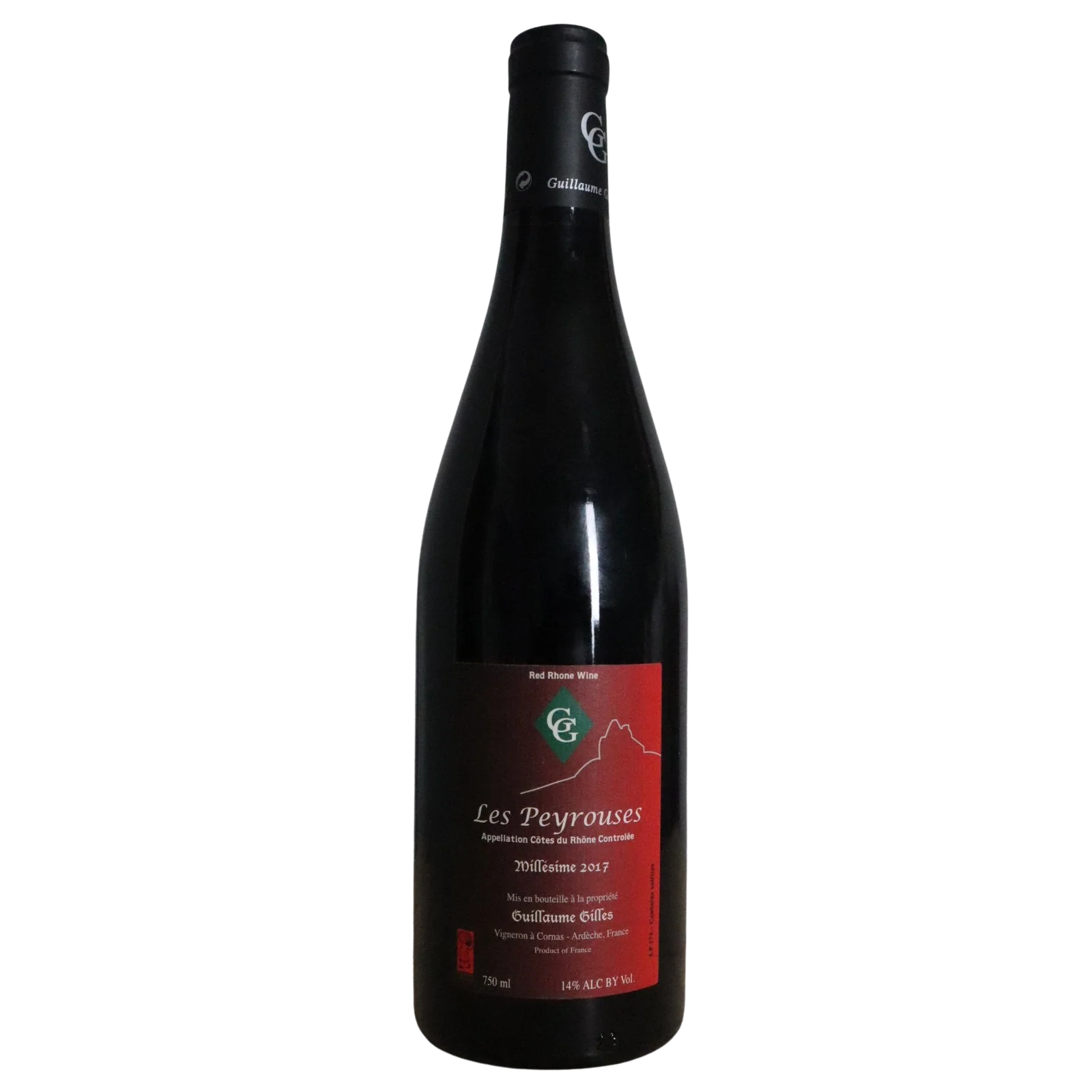 2017 Guillaume Gilles "Les Peyrouses", Côtes du Rhône, Rhône Valley, France
