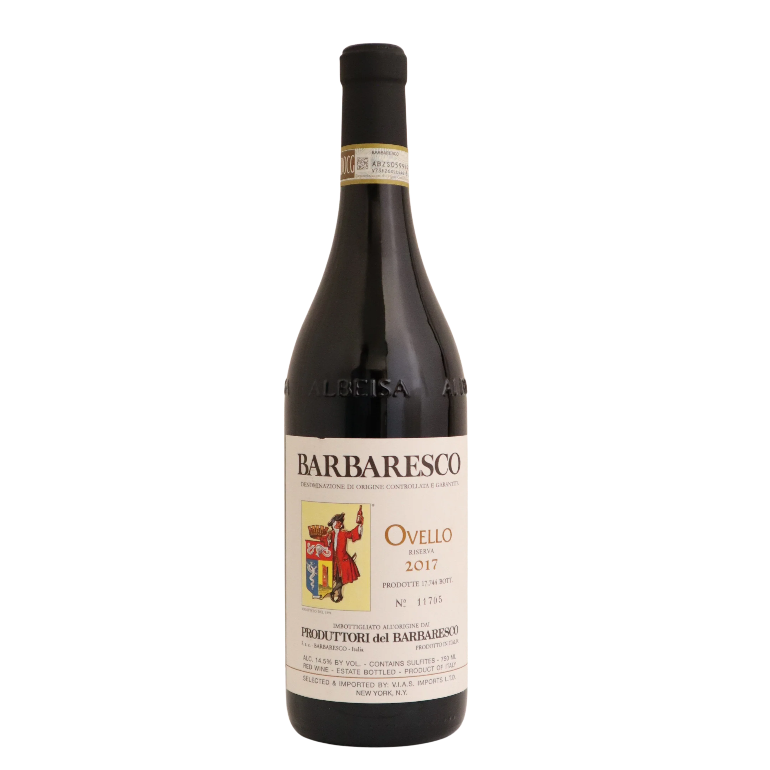 2017 Produttori del Barbaresco "Ovello' Riserva, Piedmont, Italy