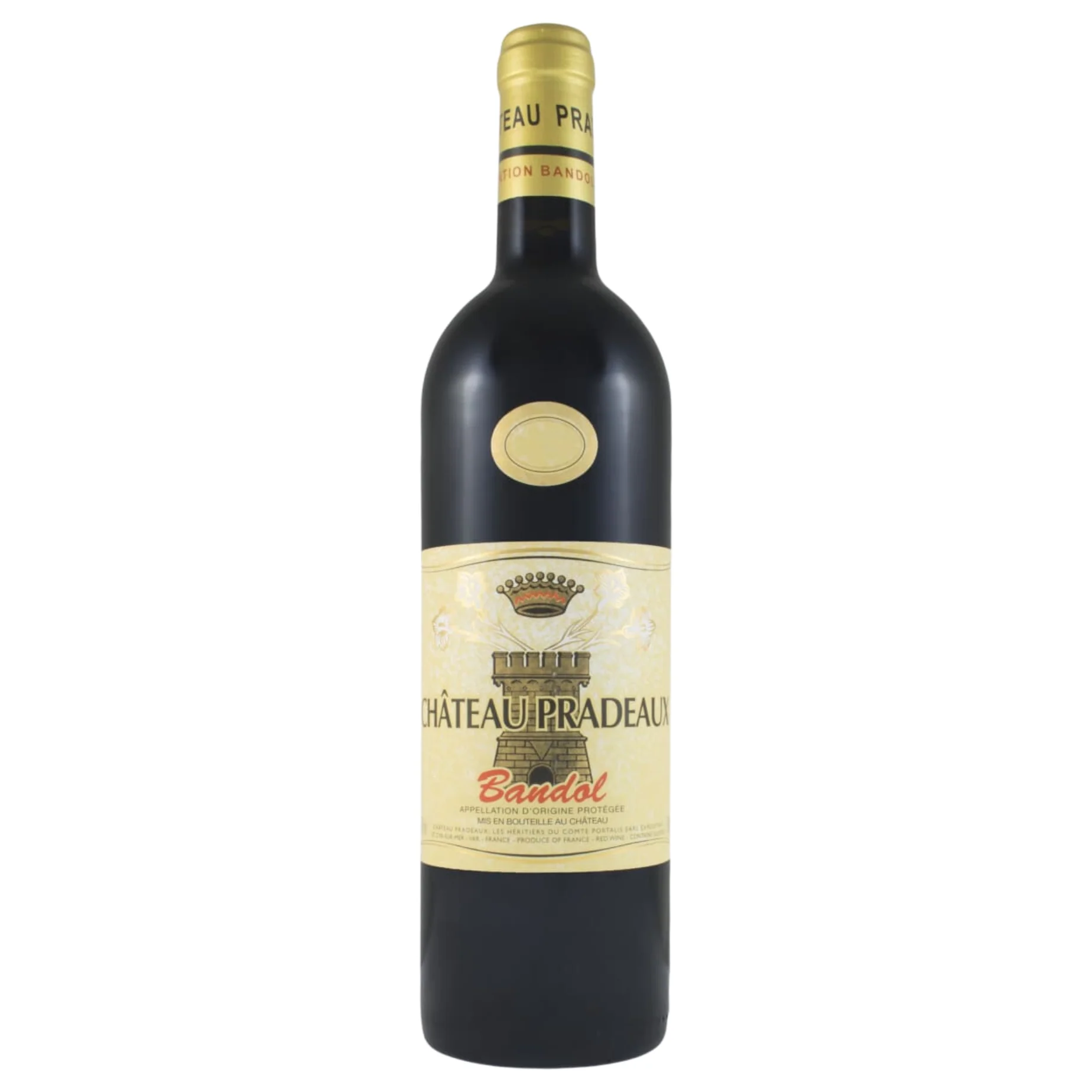 2019 Château Pradeaux Bandol Rouge, Bandol, France