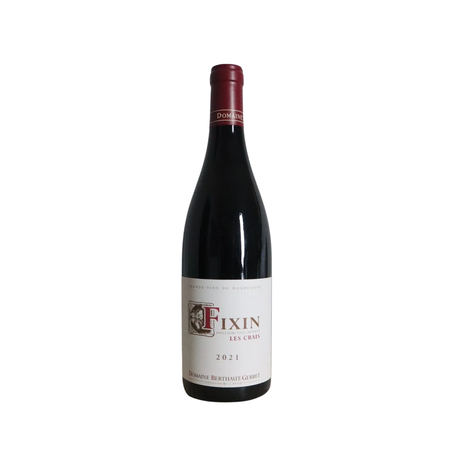 2023 Domaine Berthaut-Gerbet Fixin "Les Crais", Burgundy, France