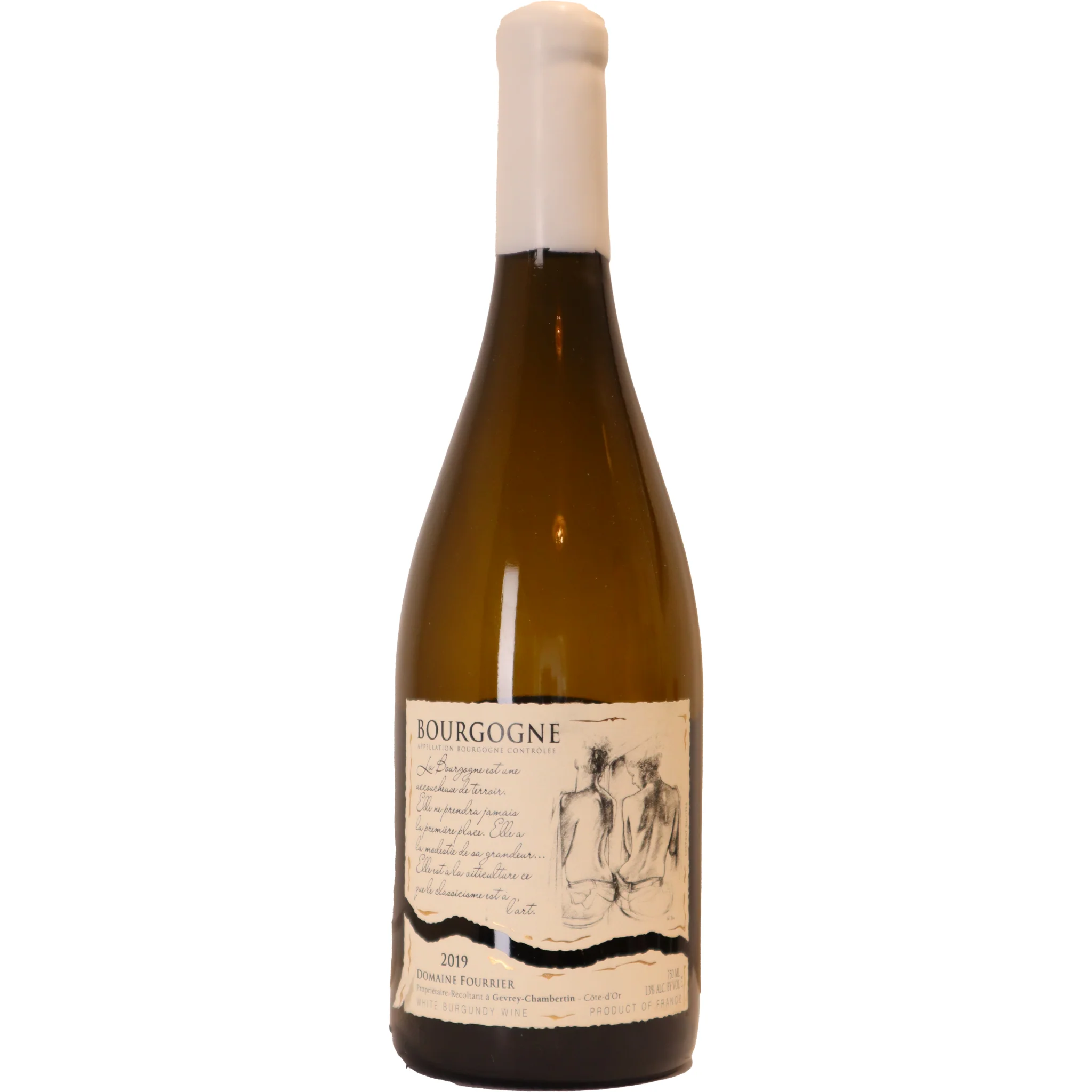 2019 Domaine Fourrier Bourgogne Blanc, Burgundy, France