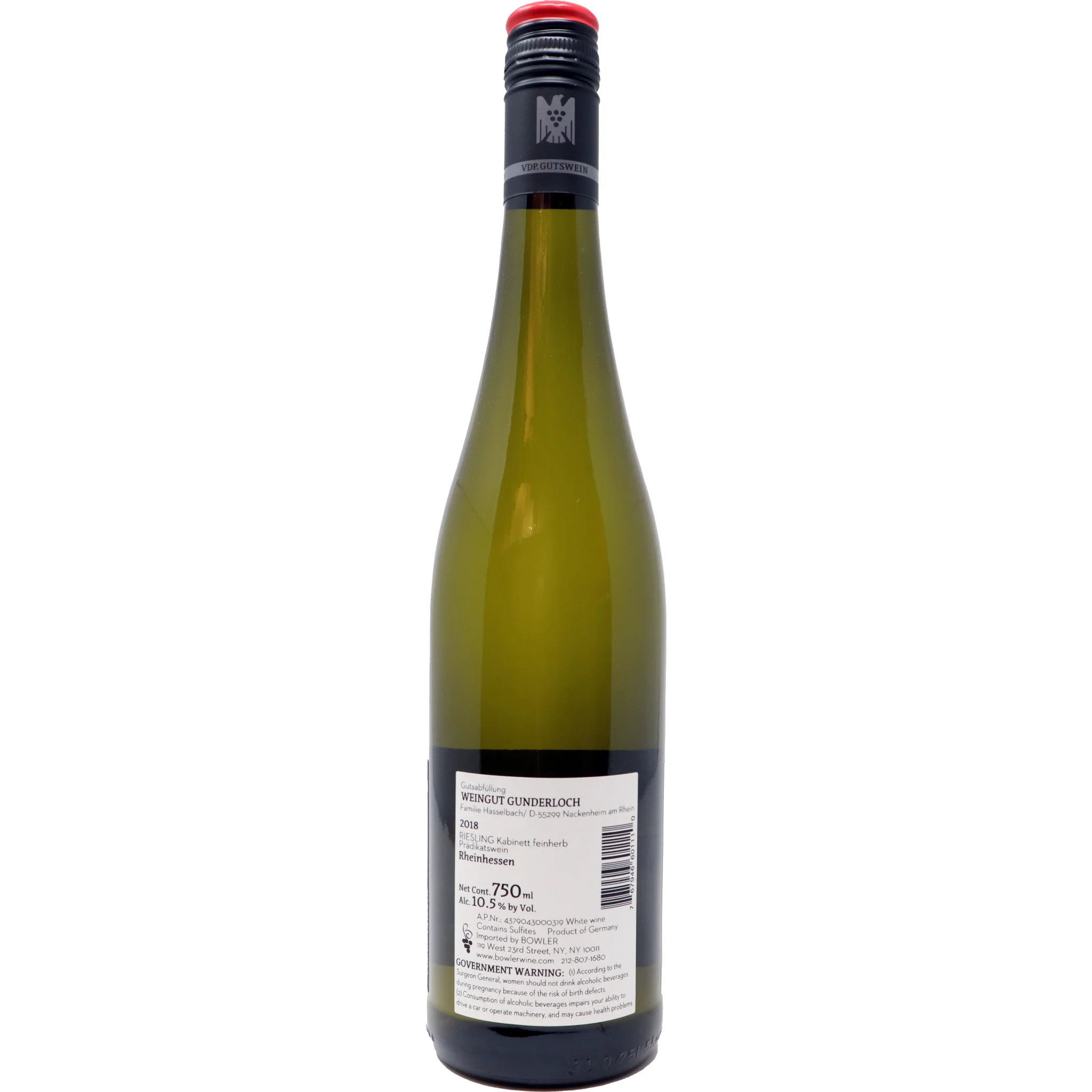 2018 Gunderloch Riesling Kabinett 'Jean-Baptiste', Rheinhessen, Germany - Image 2