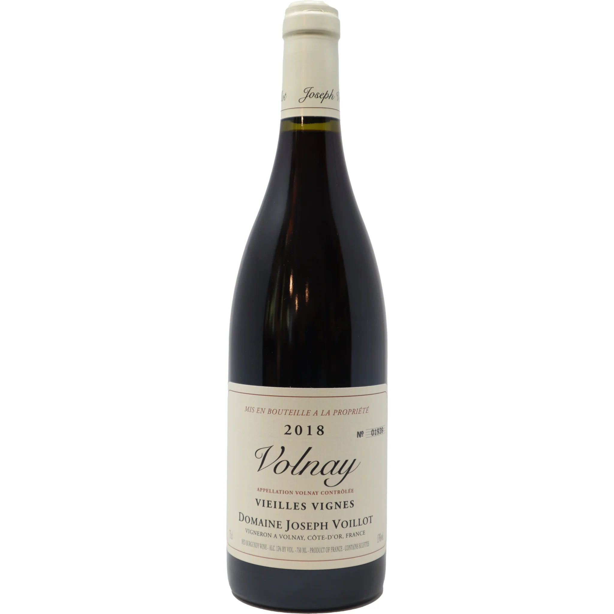 2018 Joseph Voillot Volnay Vieilles Vignes, Burgundy, France