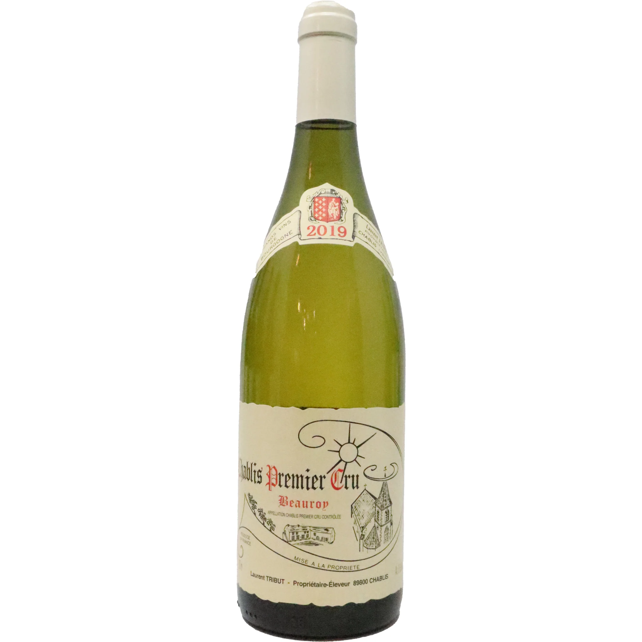 2019 Laurent Tribut Chablis 1er Cru "Beauroy", Burgundy, France