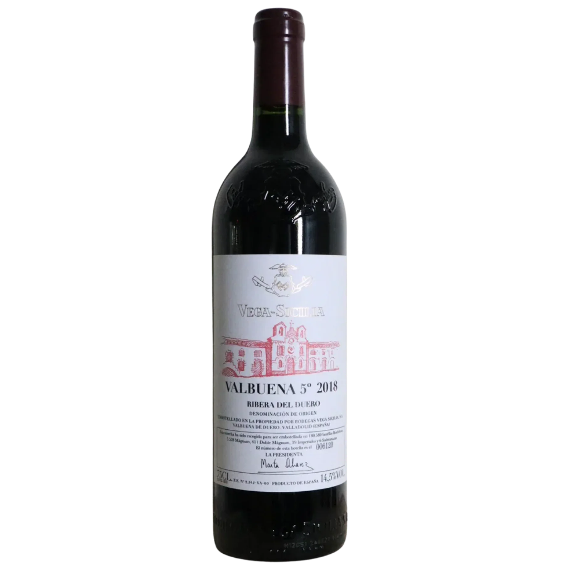 2019 Vega Sicilia "Valbuena 5", Ribera del Duero, Spain