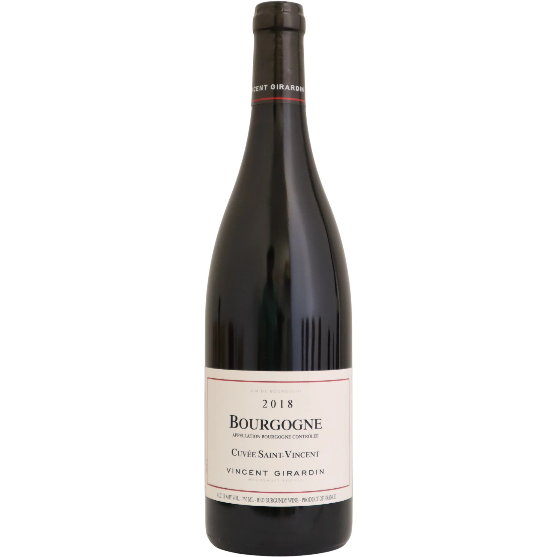 2022 Vincent Girardin Bourgogne Rouge "Cuvée Saint-Vincent", Burgundy, France