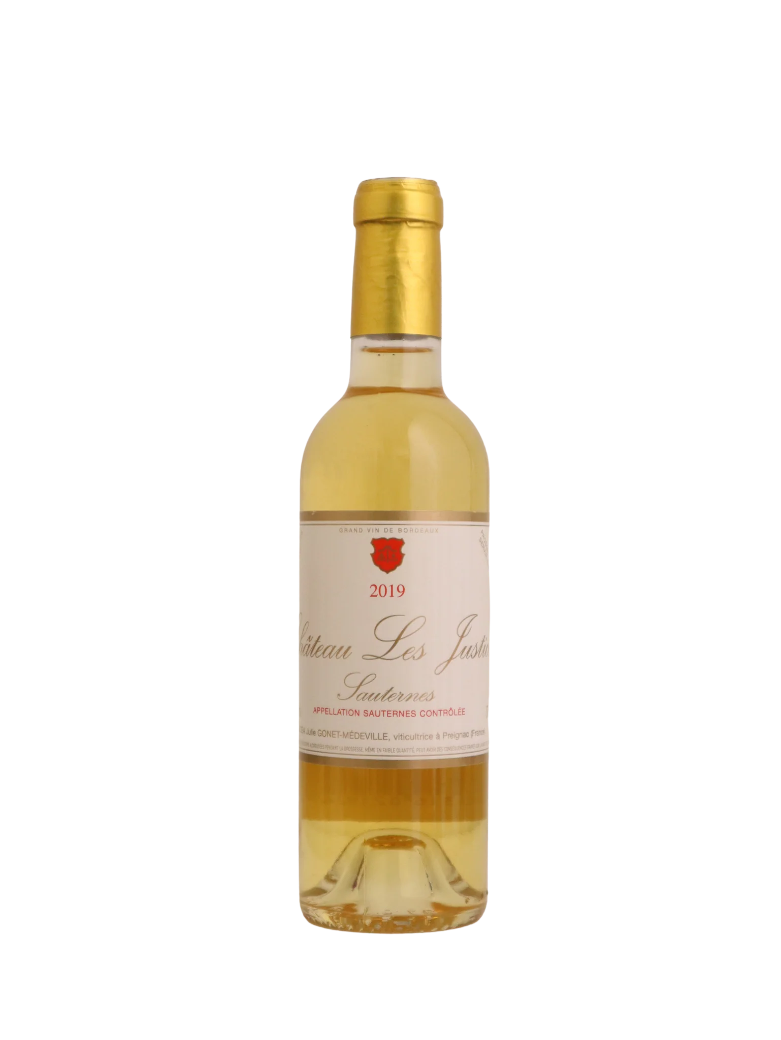 2019 Château les Justices Sauternes, Bordeaux, France - 375ml