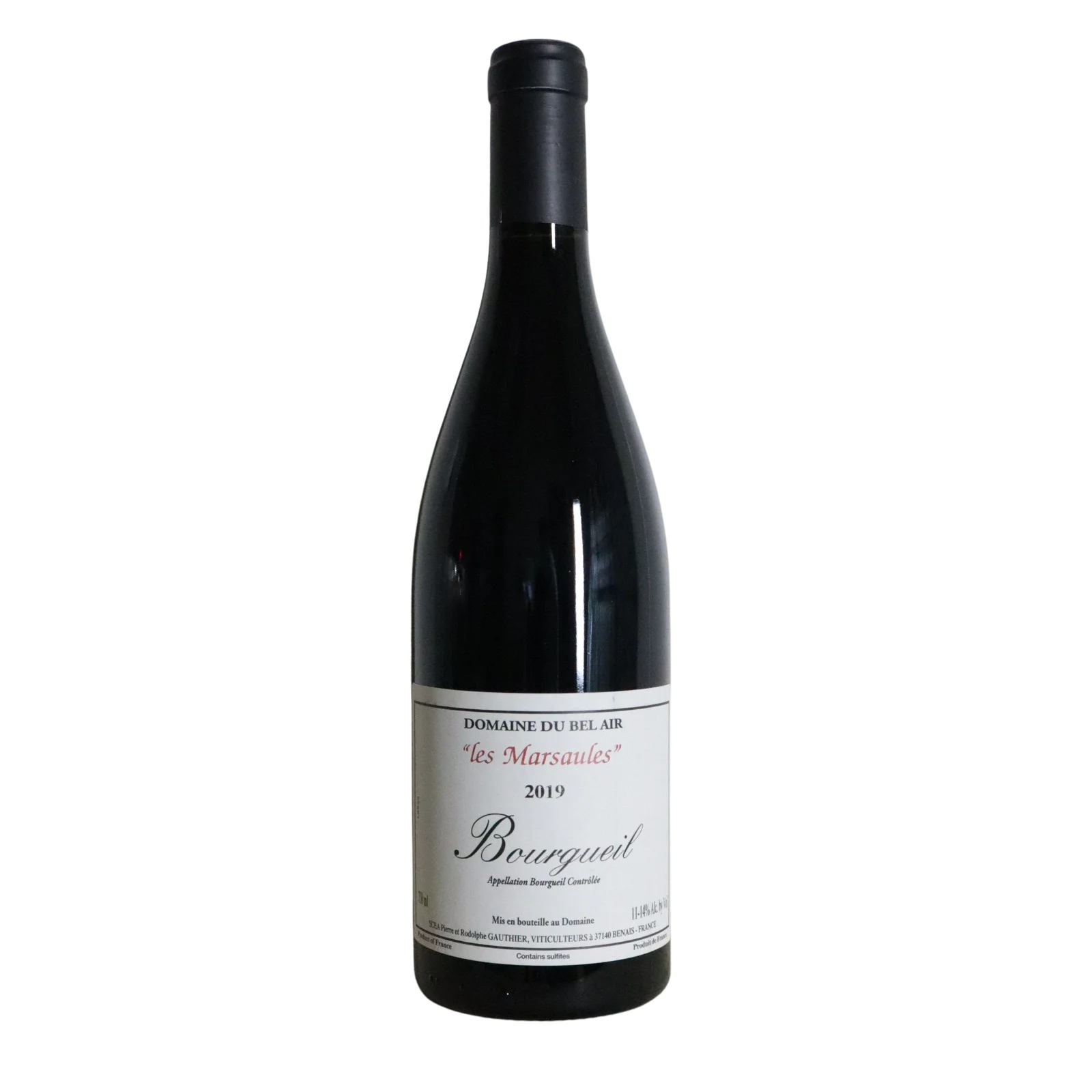 2019 Domaine du Bel-Air Bourgueil "Les Marsaules", Loire Valley, France