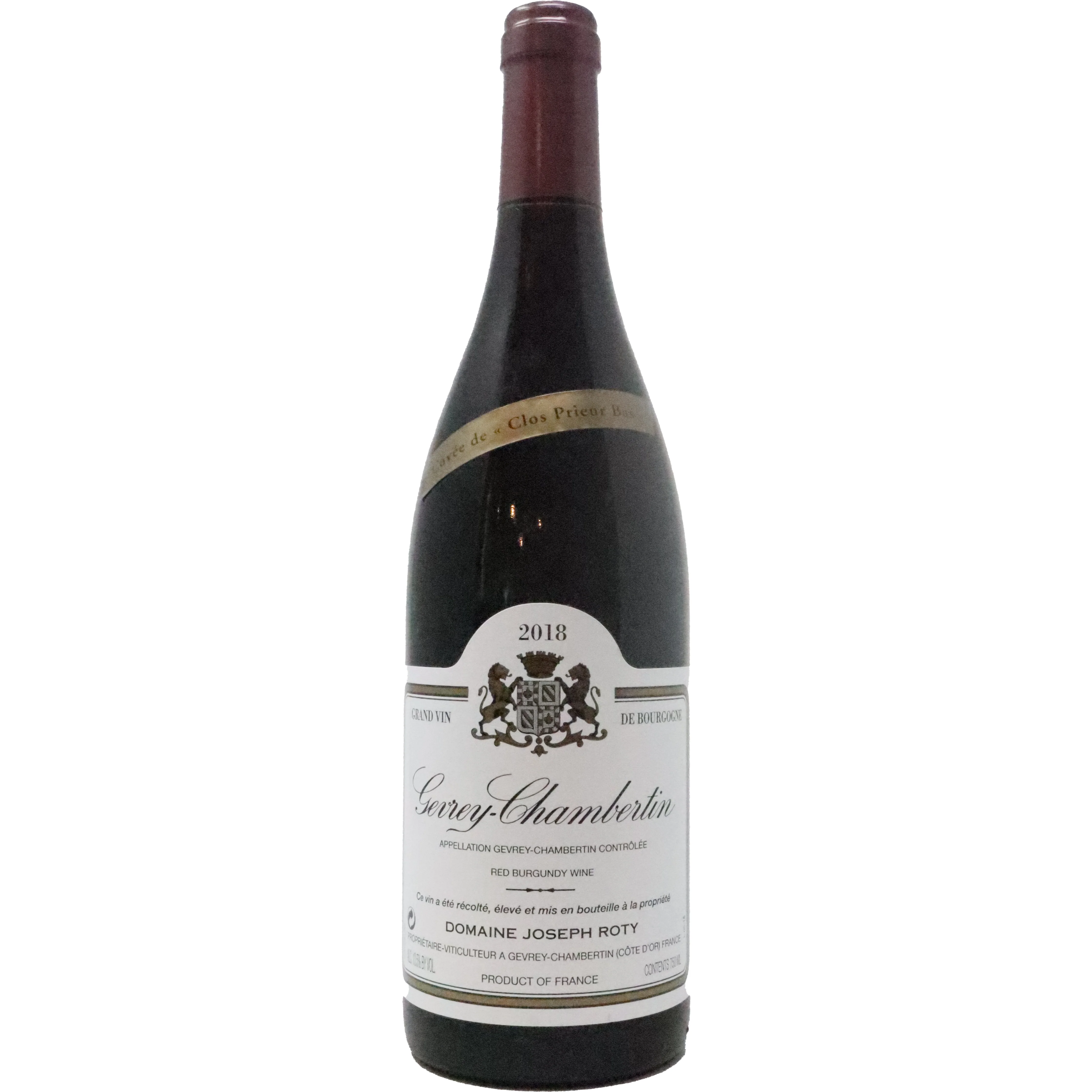 2019 Domaine Joseph Roty Gevrey-Chambertin "Clos Prieur Bas", Burgundy, France