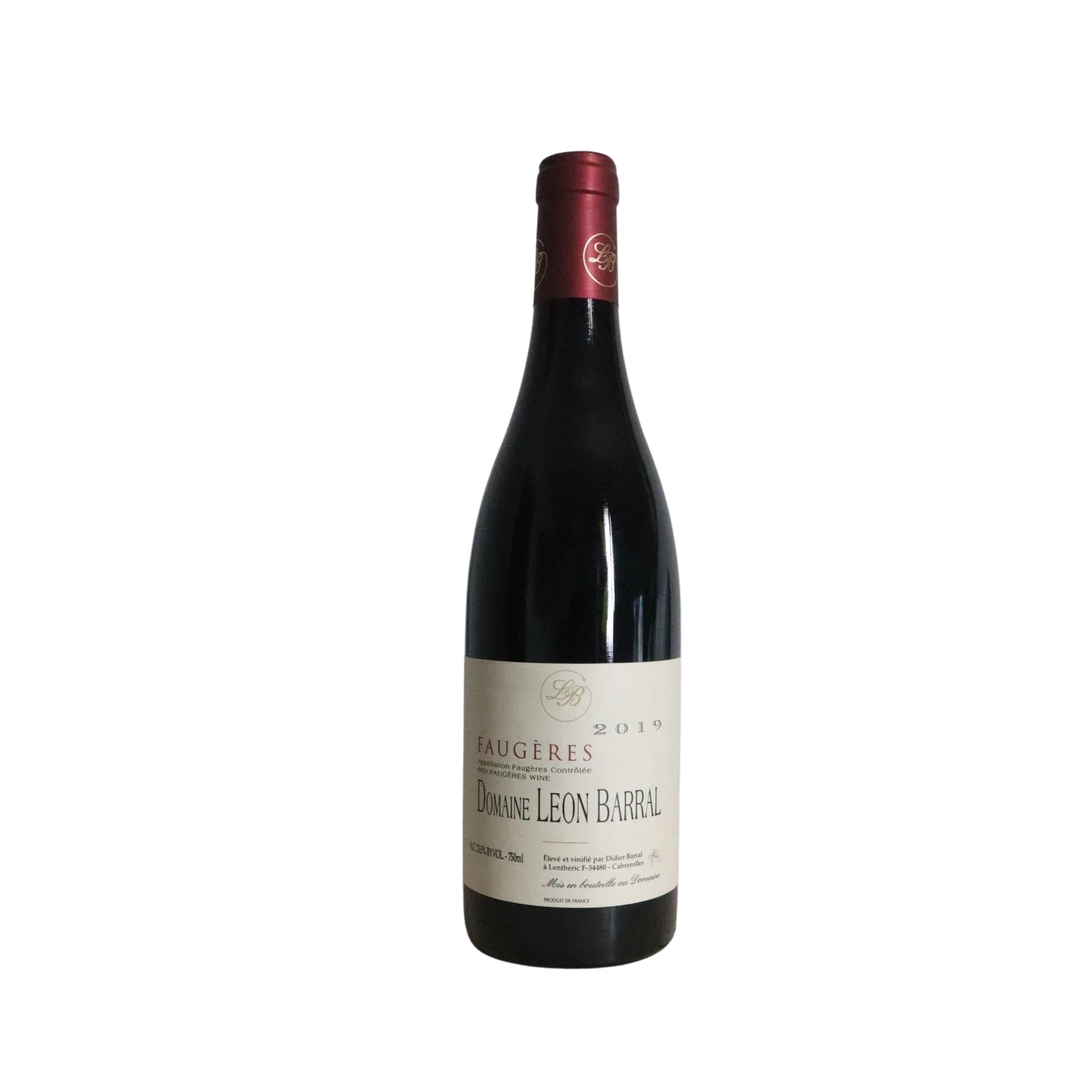 2019 Domaine Léon Barral Faugères, Languedoc-Roussillon, France