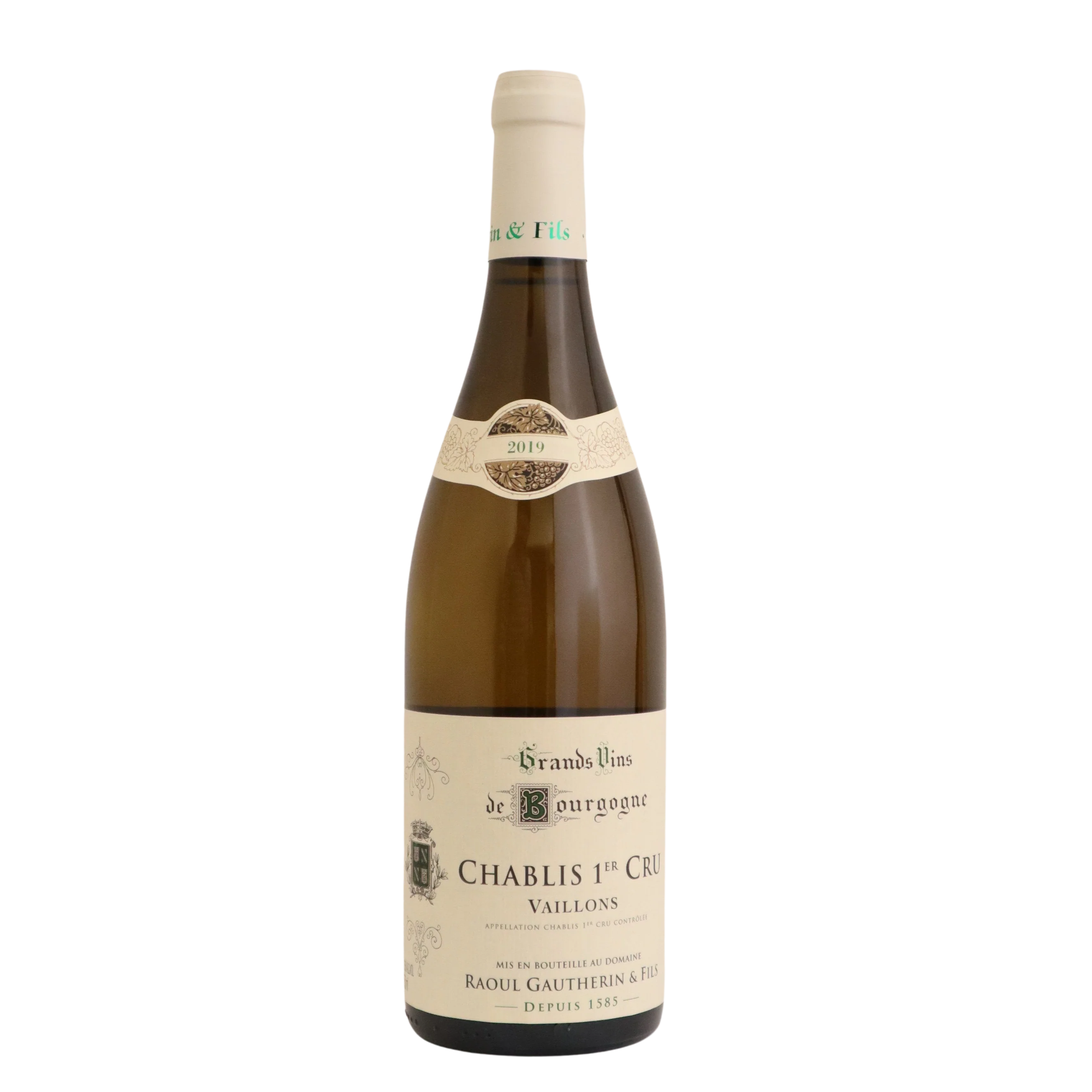 2019 Raoul Gautherin Chablis 1er Cru "Vaillons", Burgundy, France