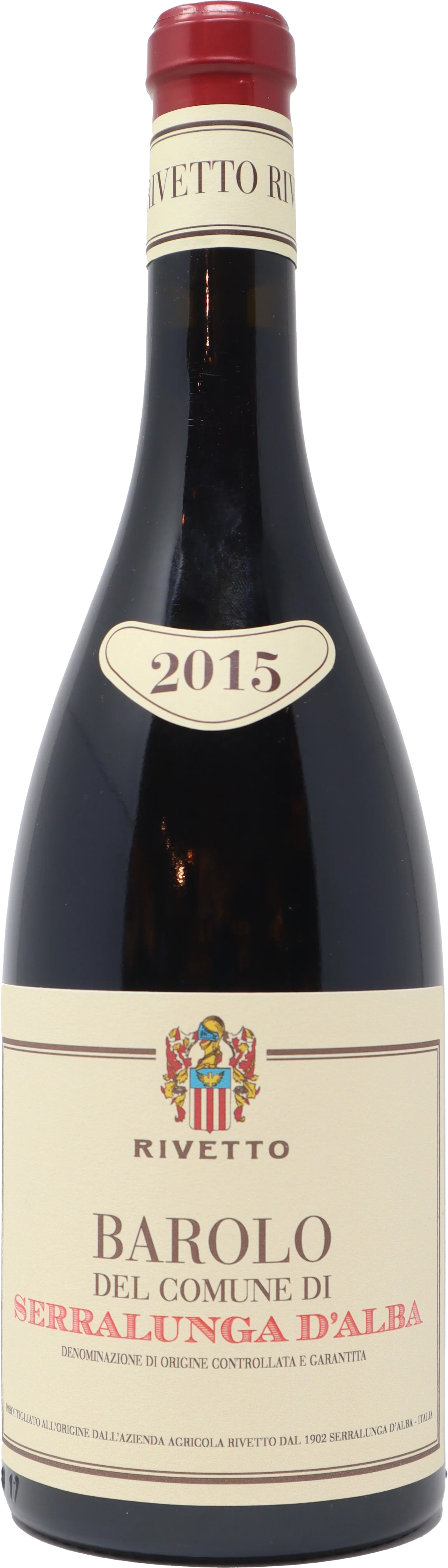 2019 Rivetto Barolo del Comune di Serralunga d'Alba, Piedmont, Italy