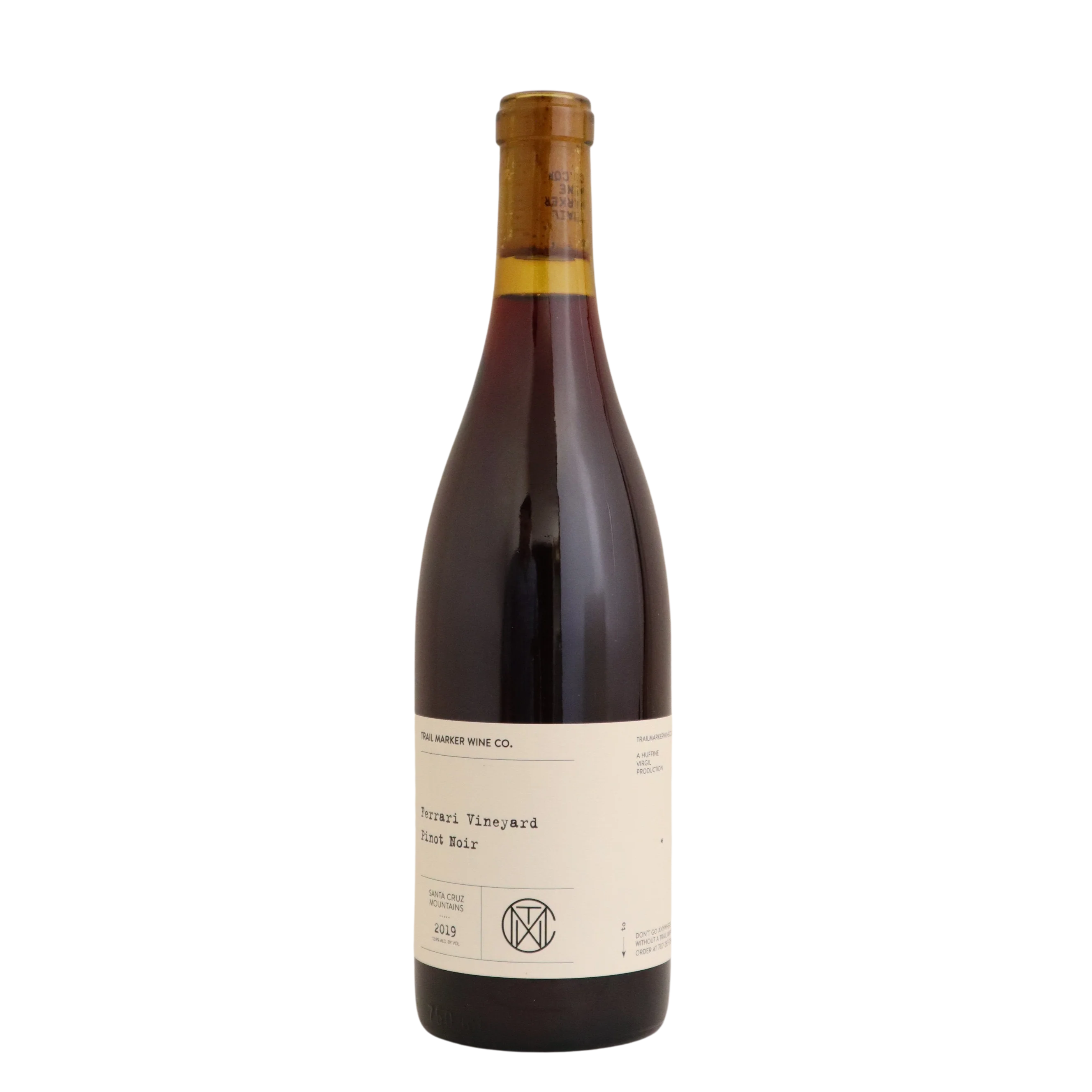 2019 Trail Marker Pinot Noir "Ferrari Vineyard", Santa Cruz Mountains, California, USA