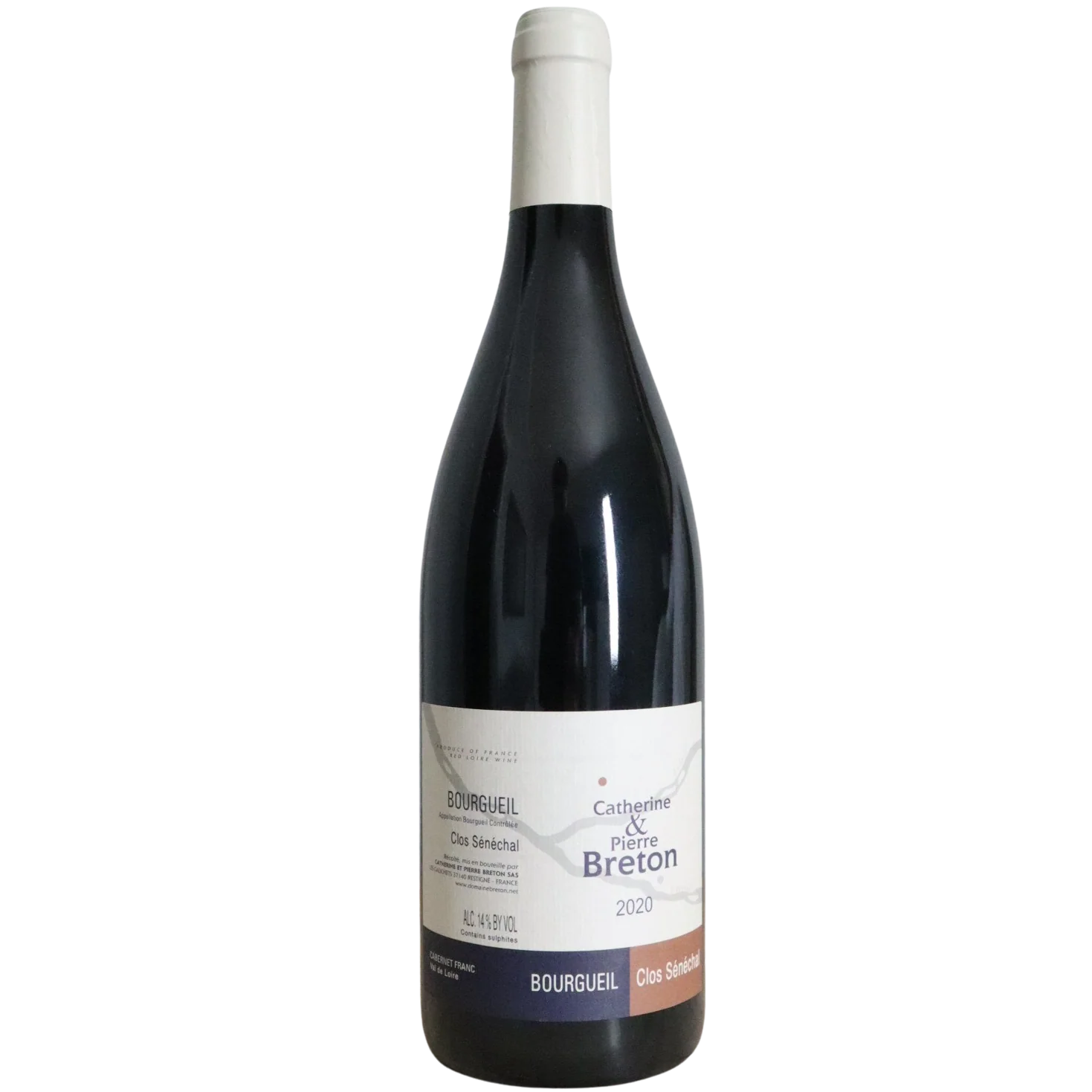 2020 Catherine et Pierre Breton Bourgueil "Clos Sénéchal", Loire Valley, France