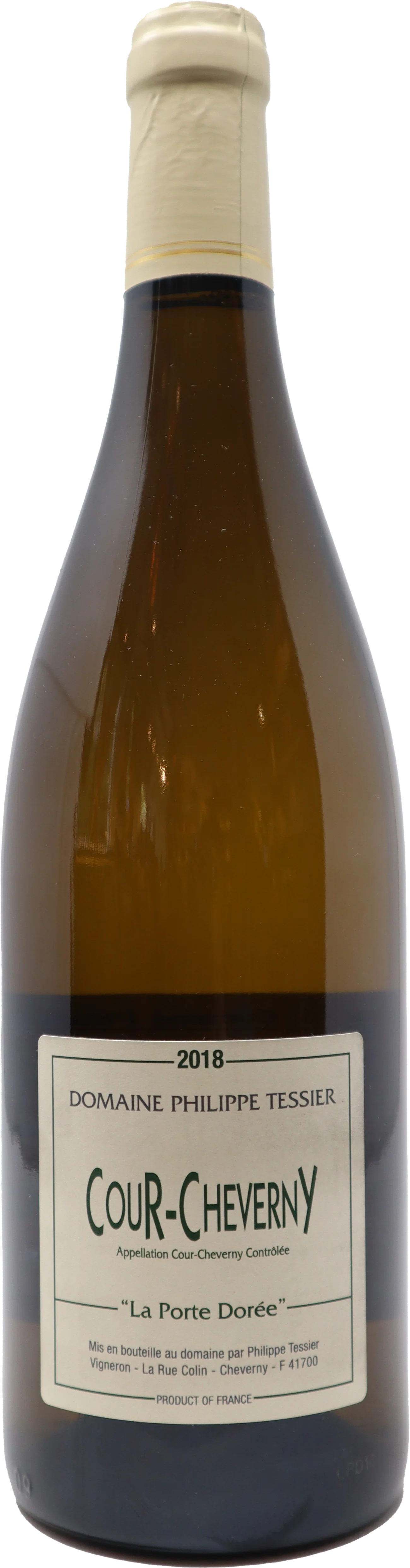2022 Domaine Philippe Tessier Cour-Cheverny "La Porte Dorée", Loire Valley, France