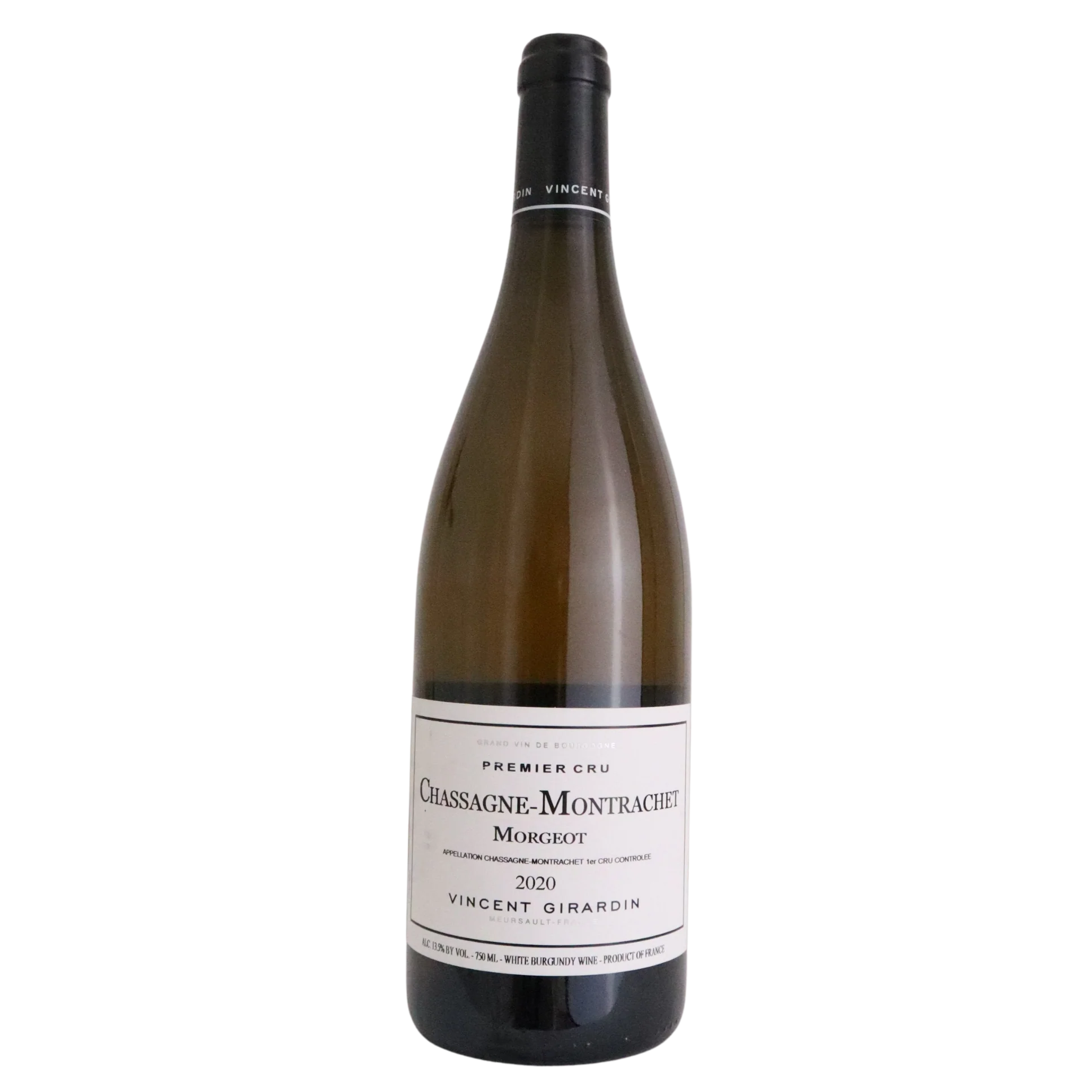 2020 Domaine Vincent Girardin Chassagne-Montrachet 1er Cru "Morgeot", Burgundy, France