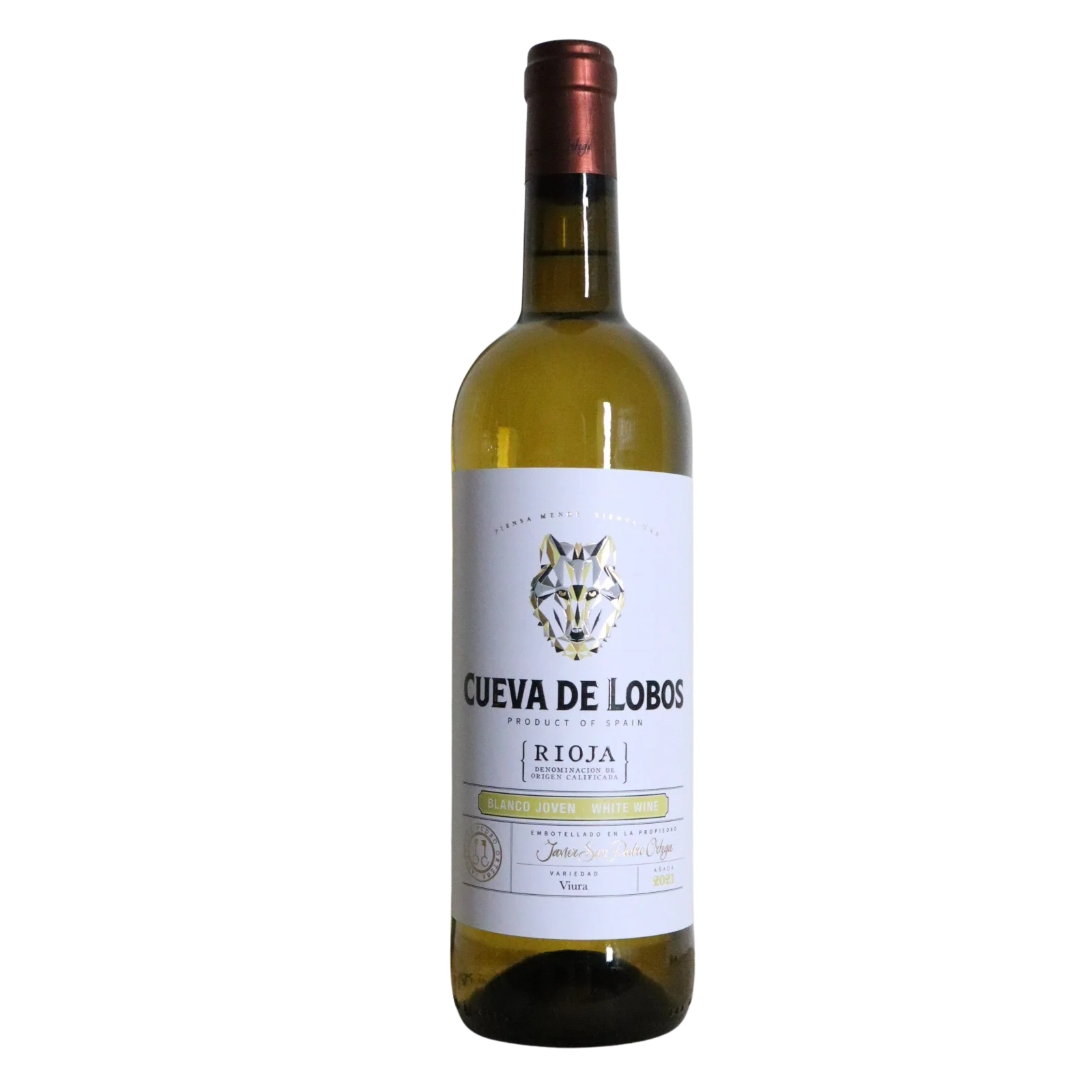 2021 Cueva de Lobos Joven Blanco, Rioja, Spain