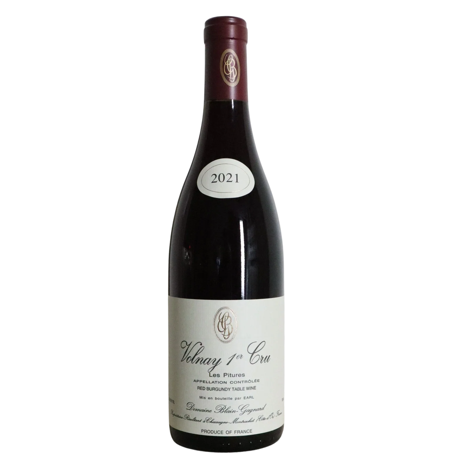 2022 Domaine Blain Gagnard Volnay 1er Cru "Les Pitures", Burgundy, France