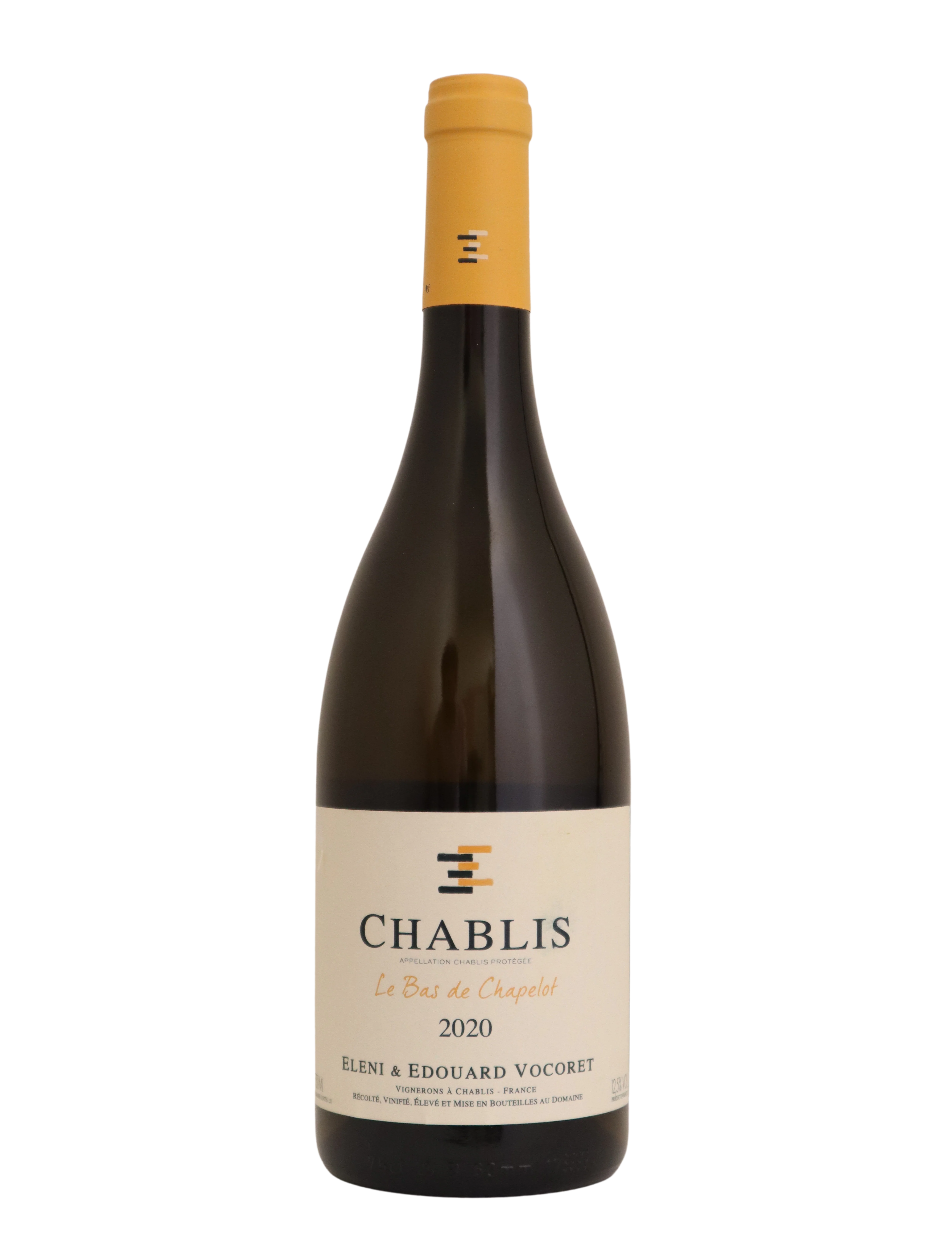 2021 Domaine Eleni & Edouard  Vocoret Chablis "Le Bas de Chapelot", Burgundy, France