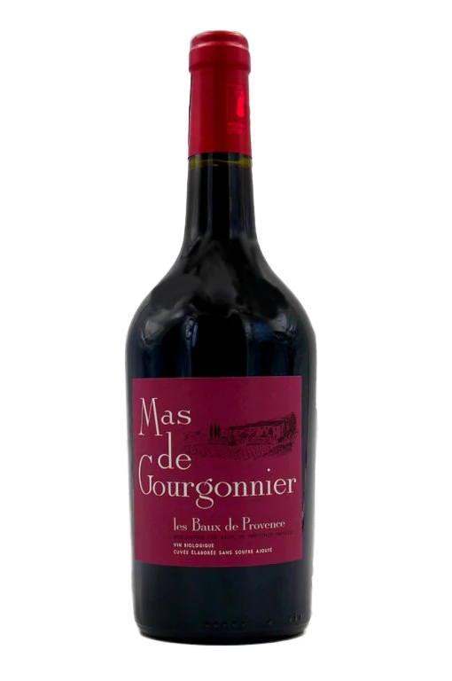 2021 Mas de Gourgonnier Rouge Sans Soufre, Les Baux de Provence, France