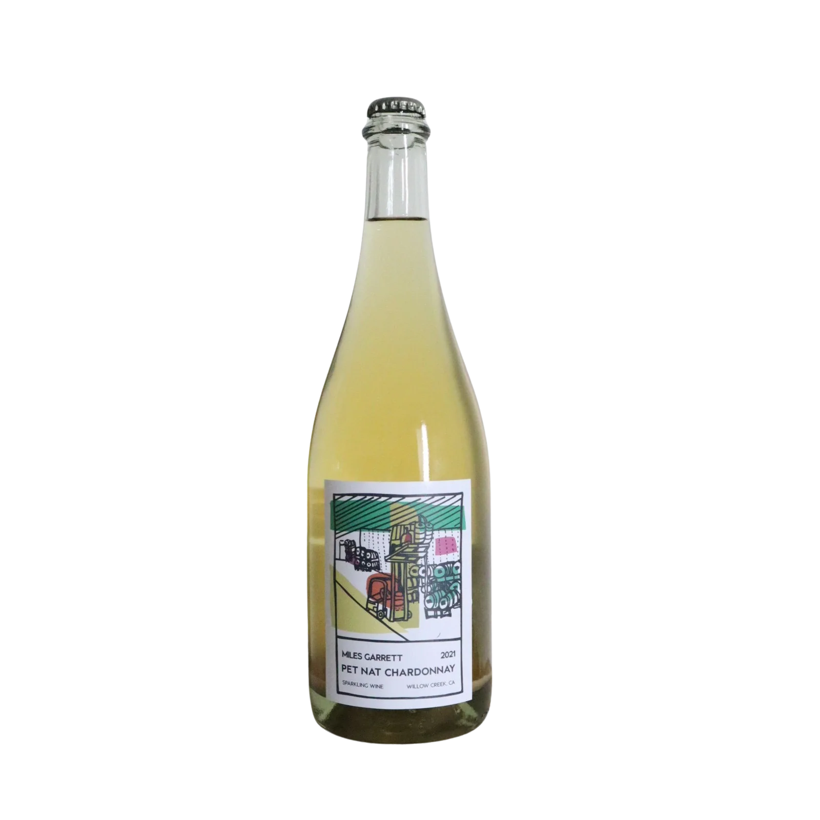 2021 Miles Garrett Pét-Nat Chardonnay, California, USA
