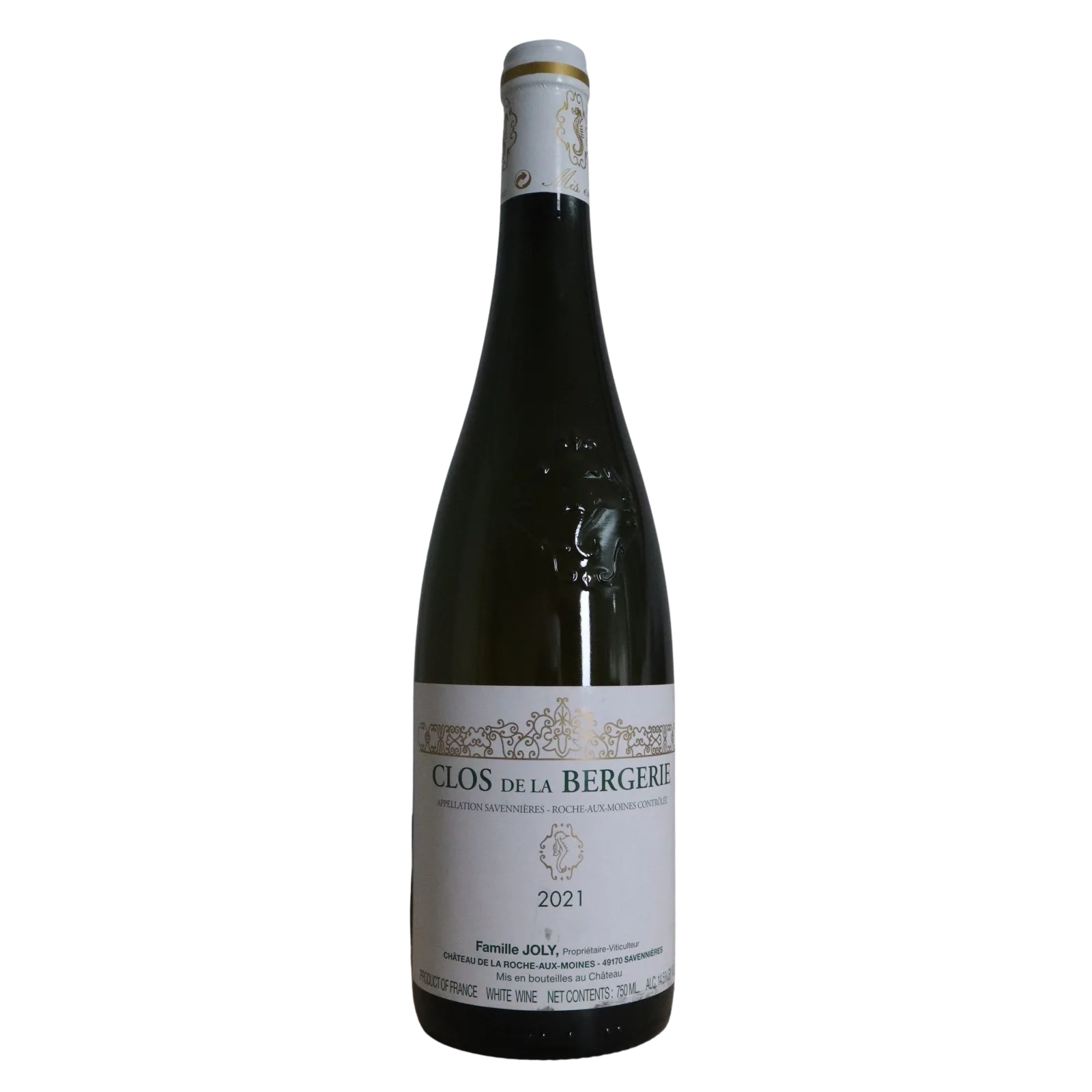 2022 Nicolas Joly Savennières-Roche aux Moines "Clos de la Bergerie", Loire Valley, France