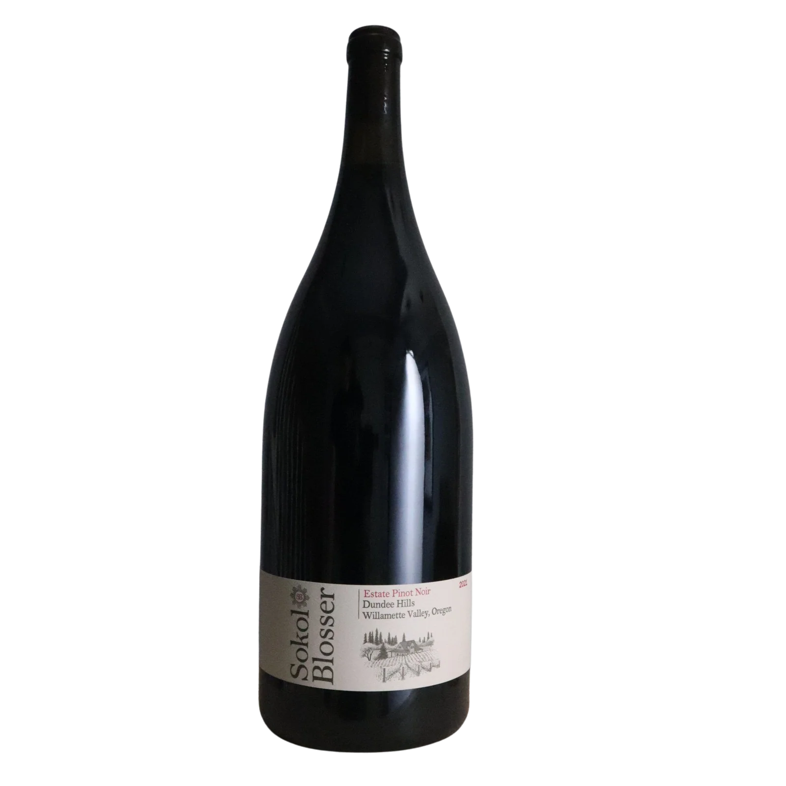 2021 Sokol Blosser "Estate" Pinot Noir, Dundee Hills, Willamette Valley, Oregon, USA - 1.5L MAG