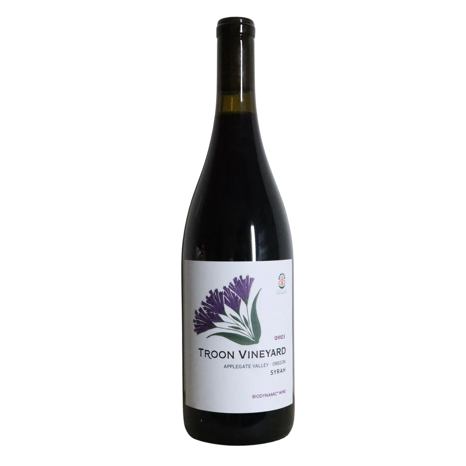 2021 Troon Vineyard Syrah, Applegate Valley, Oregon, USA